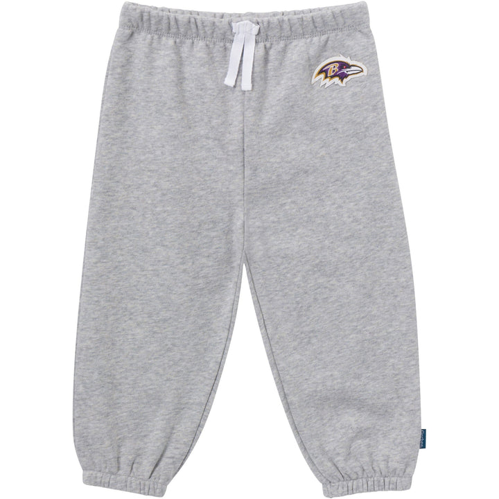 2-Piece Infant & Toddler Boys Baltimore Ravens Shirt and Sweatpant Set Outfits & Sets NFL 