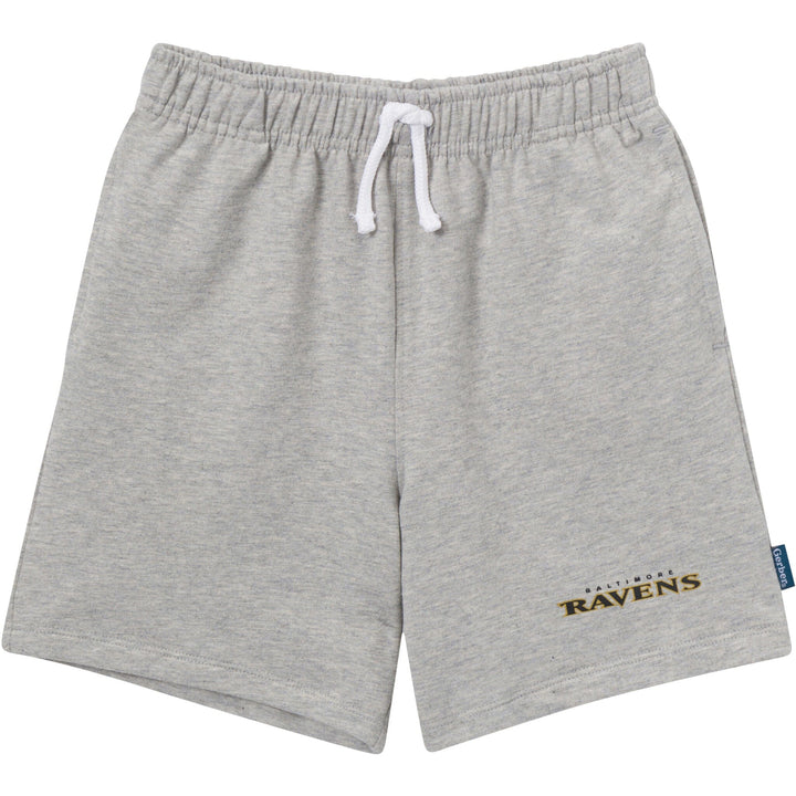 2-Piece Infant & Toddler Boys Baltimore Ravens T-Shirt and Shorts Set Outfits & Sets NFL 