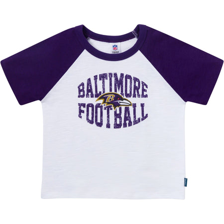 2-Piece Infant & Toddler Boys Baltimore Ravens T-Shirt and Shorts Set