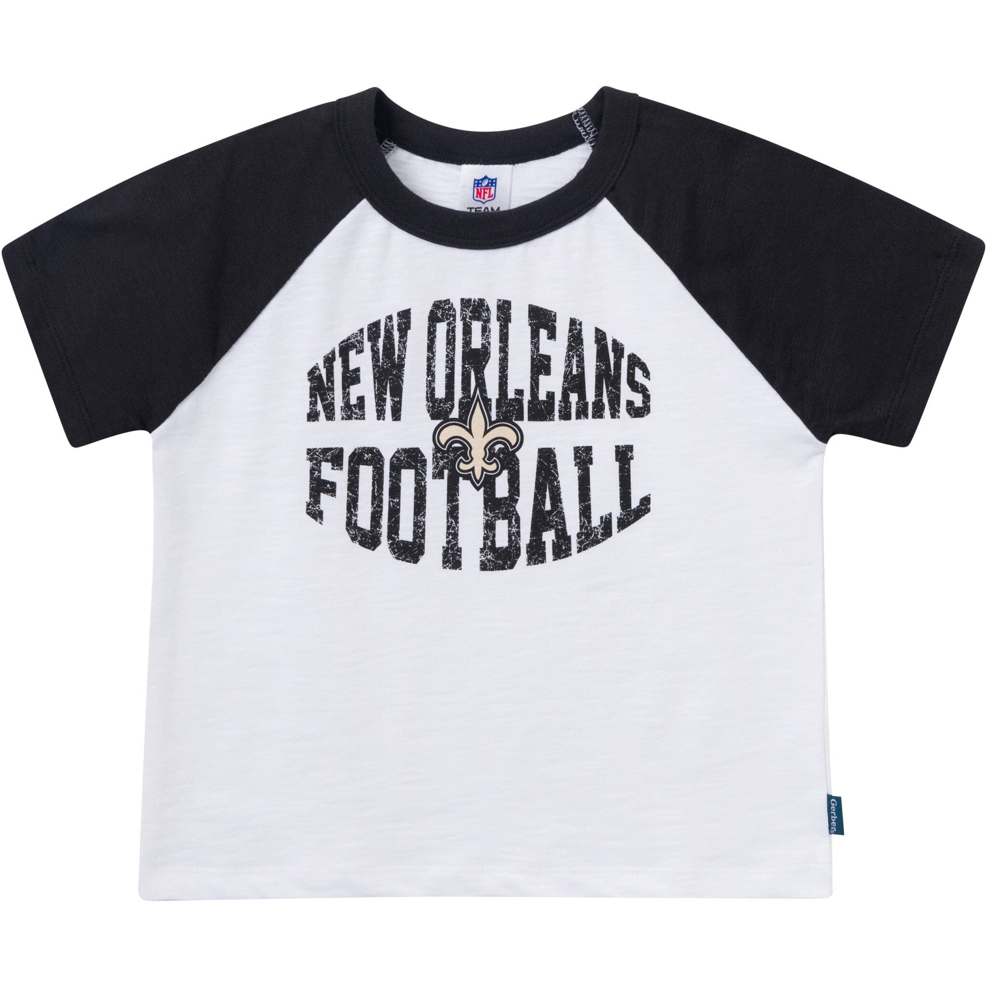 2-Piece Infant & Toddler Boys New Orleans Saints T-Shirt and Shorts Set Outfits & Sets NFL 
