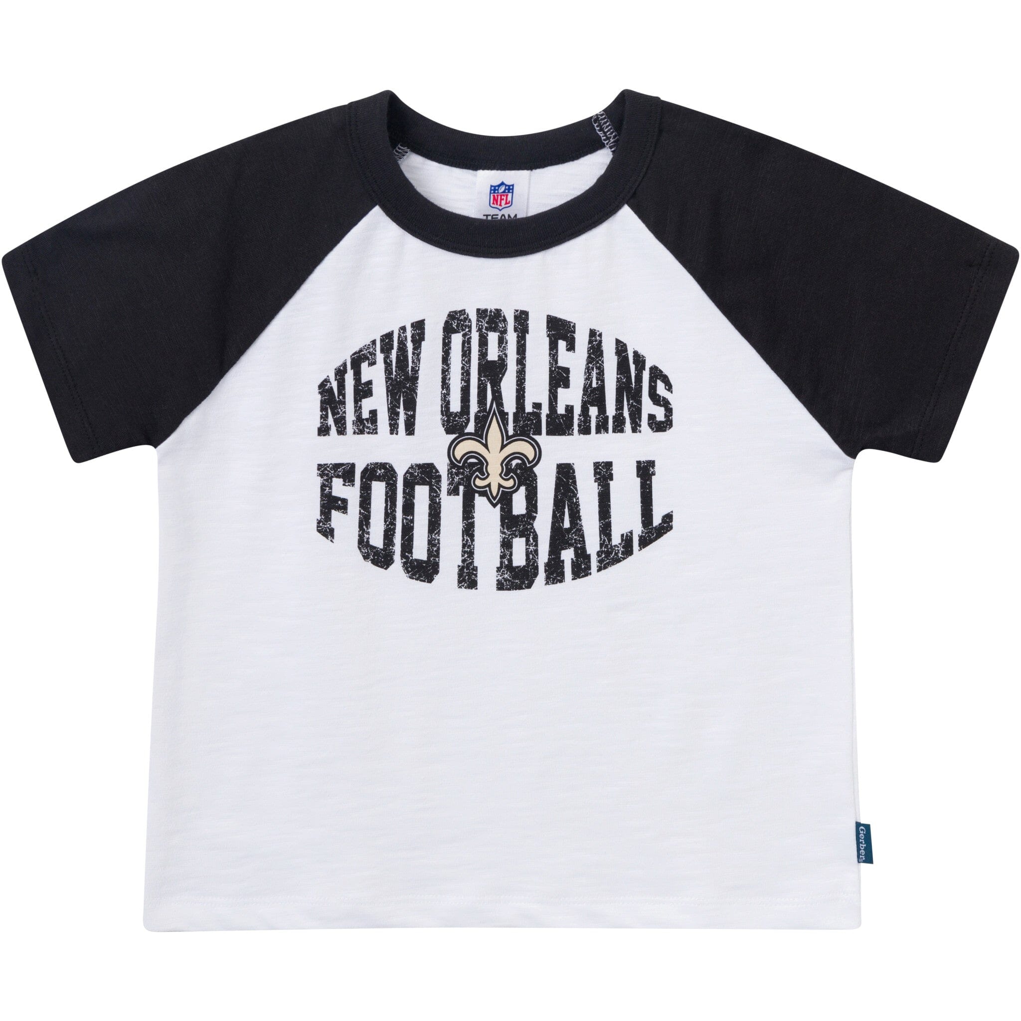2-Piece Infant & Toddler Boys New Orleans Saints T-Shirt and Shorts Set Outfits & Sets NFL 