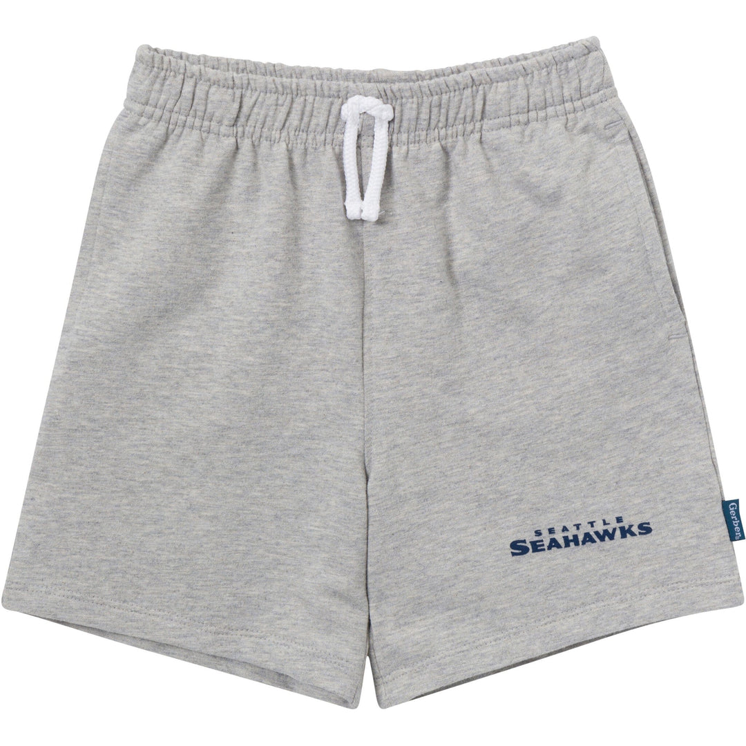 2-Piece Infant & Toddler Boys Seattle Seahawks T-Shirt and Shorts Set Outfits & Sets NFL 