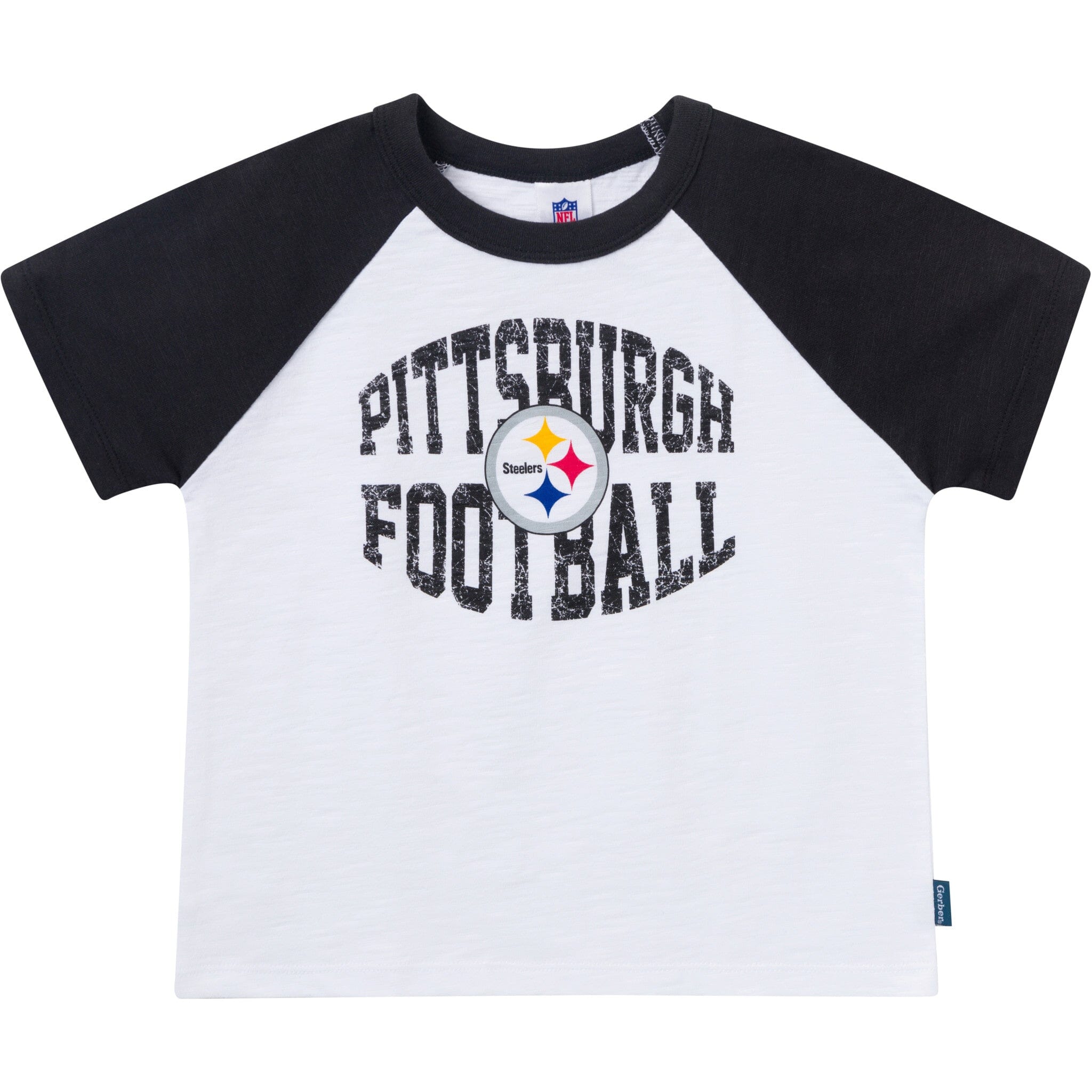 2-Piece Infant & Toddler Boys Pittsburgh Steelers T-Shirt and Shorts Set Outfits & Sets NFL 