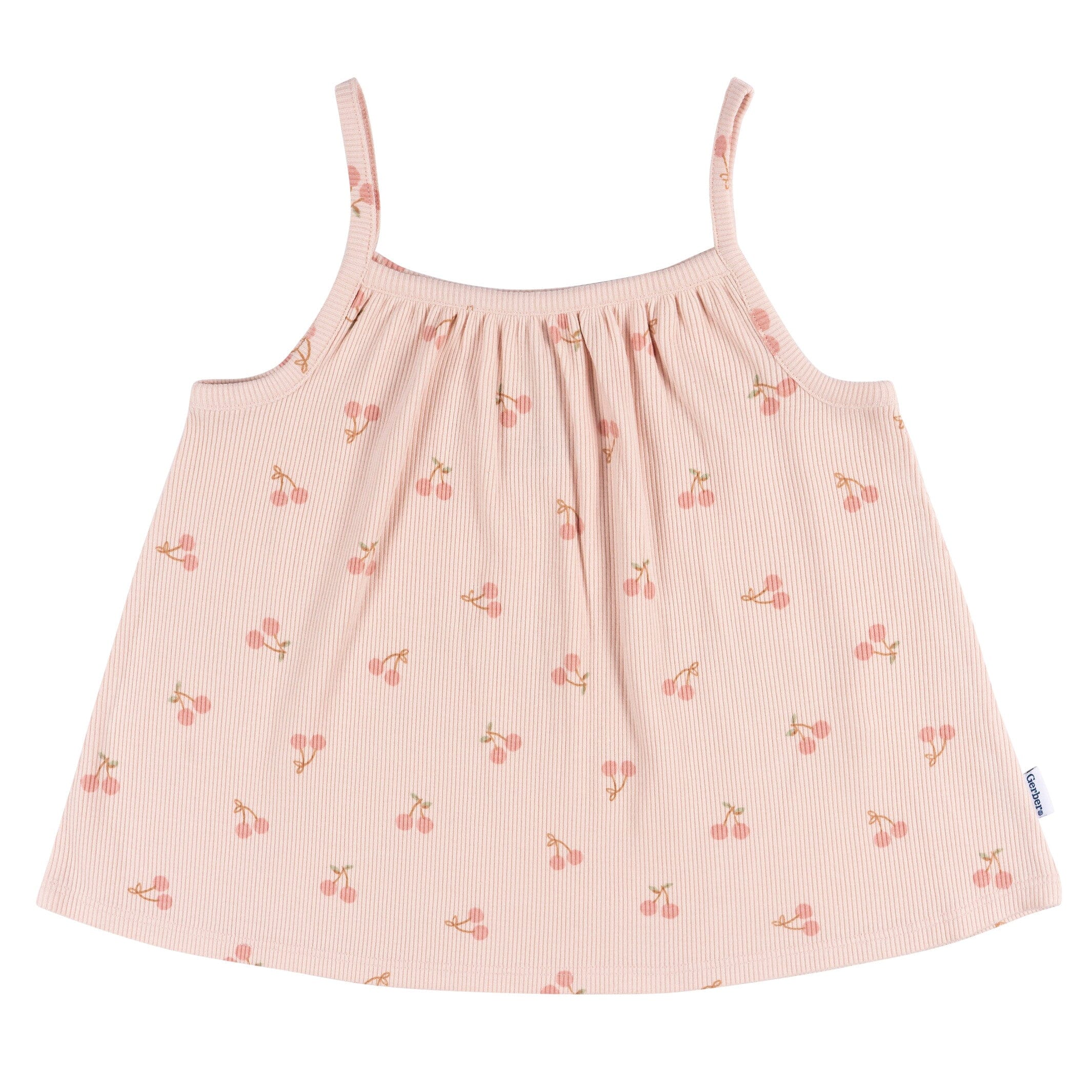 2-Piece Infant and Toddler Girls Blush Shirt & Shorts Set
