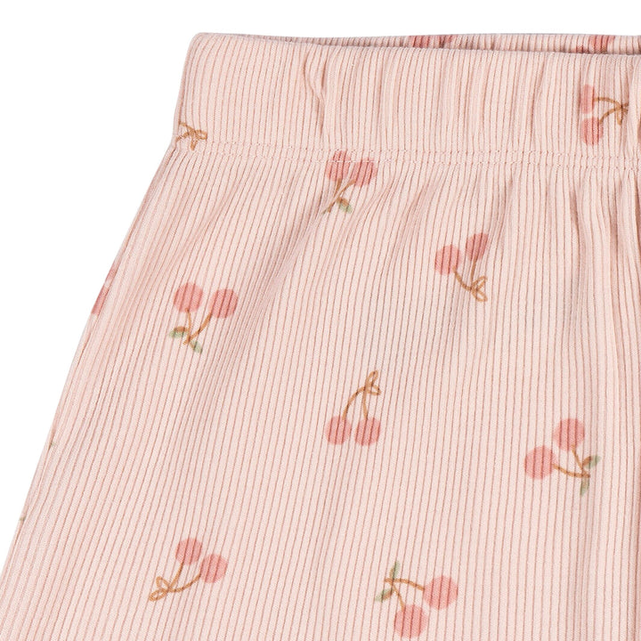 2-Piece Infant and Toddler Girls Blush Shirt & Shorts Set