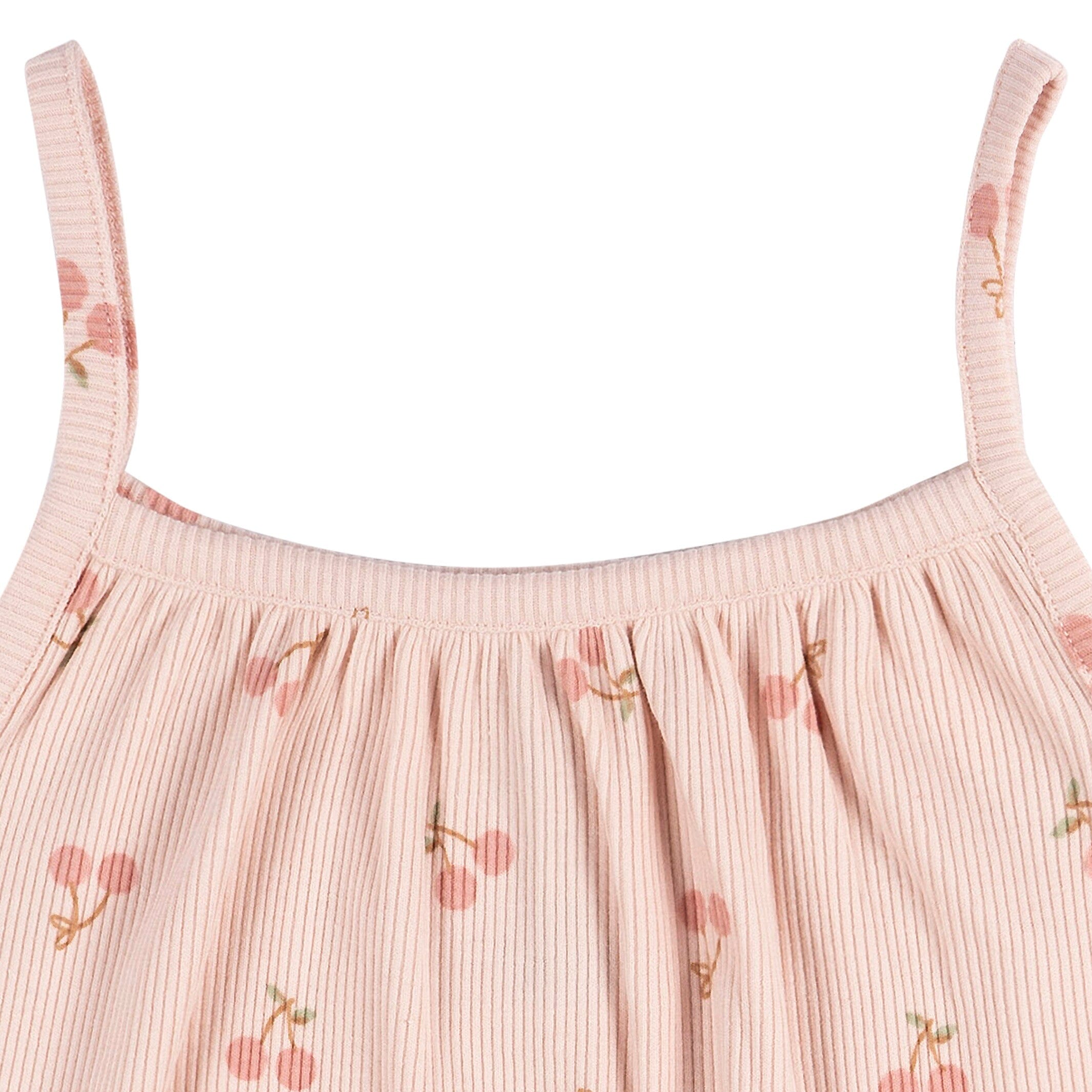 2-Piece Infant and Toddler Girls Blush Shirt & Shorts Set