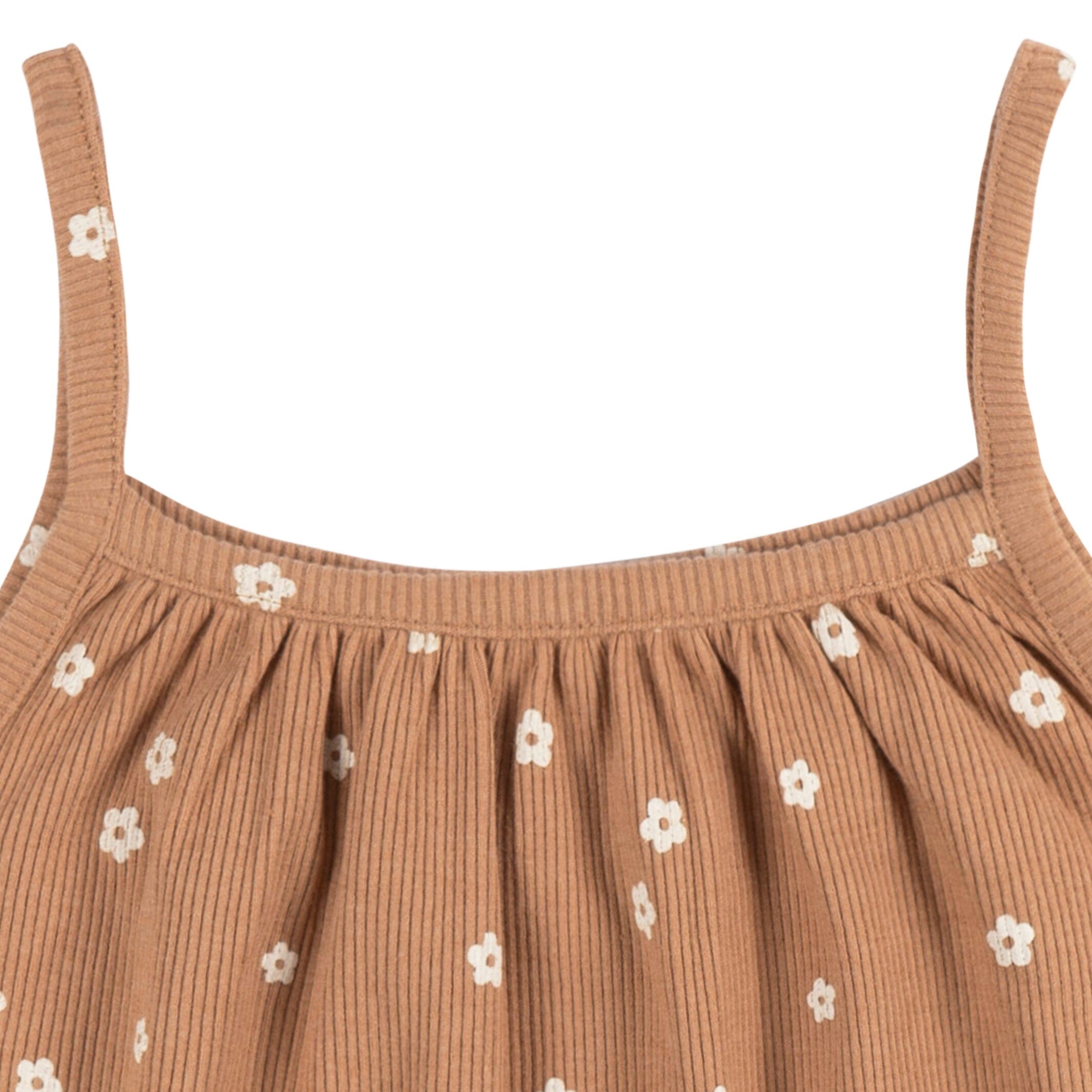 2-Piece Infant and Toddler Girls Ditsy Floral Shirt & Shorts Set