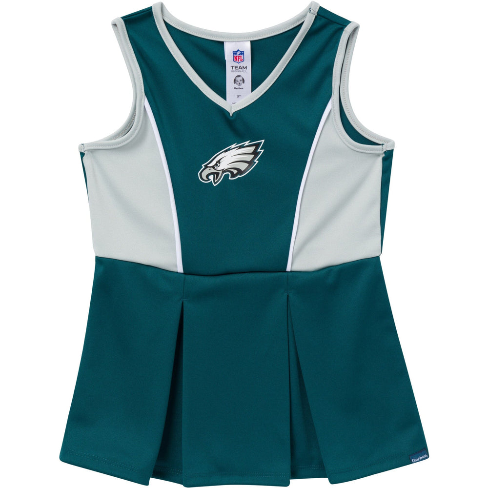 2-Piece Infant & Toddler Girls Philidelphia Eagles Dress and Panty Cover Set Dresses NFL 