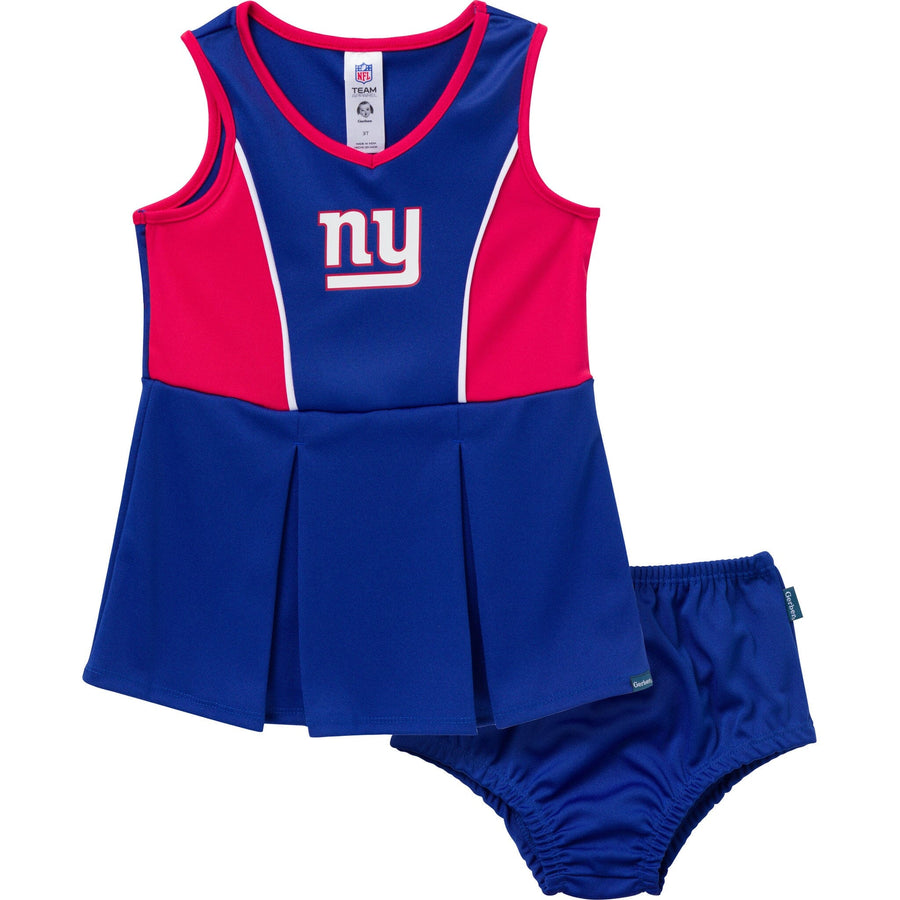 2-Piece Infant & Toddler Girls New York Giants Dress and Panty Cover Set Dresses NFL 