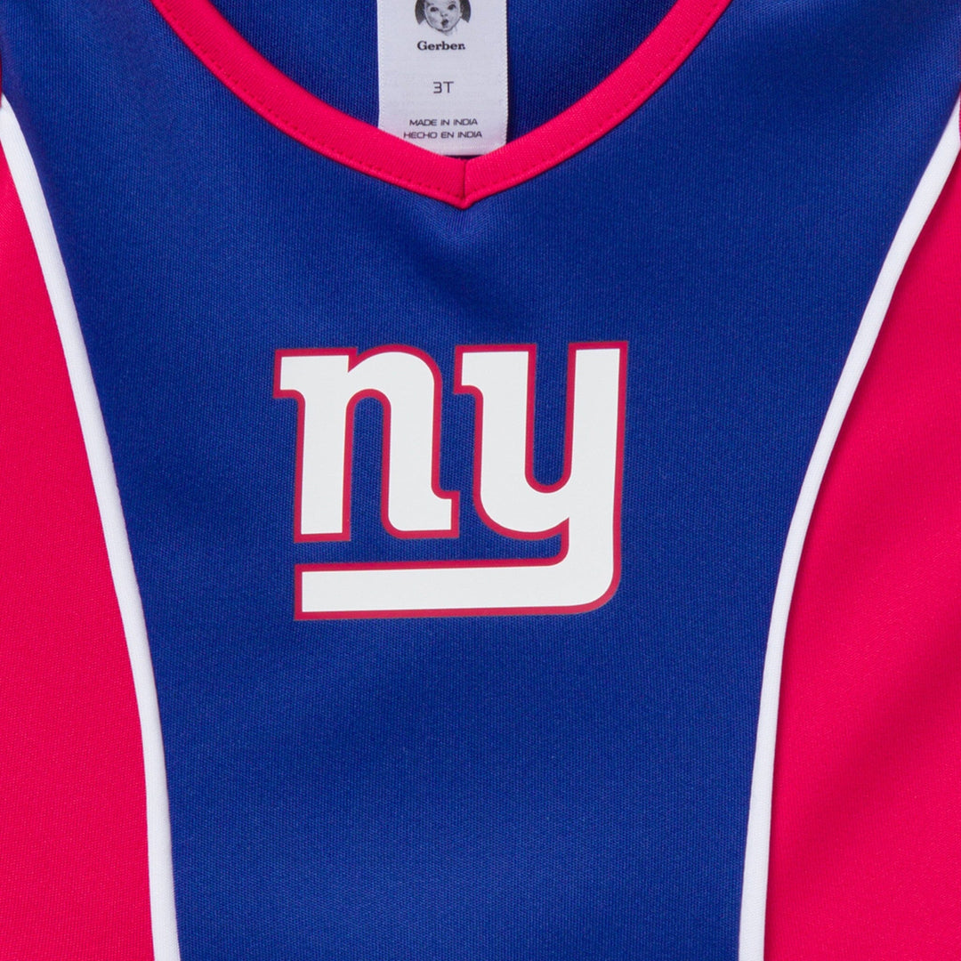 2-Piece Infant & Toddler Girls New York Giants Dress and Panty Cover Set Dresses NFL 