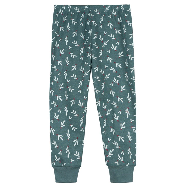 2-Piece Infant & Toddler Girls Mistletoe Snug Fitting Pajama Set Sleepwear Gerber® 