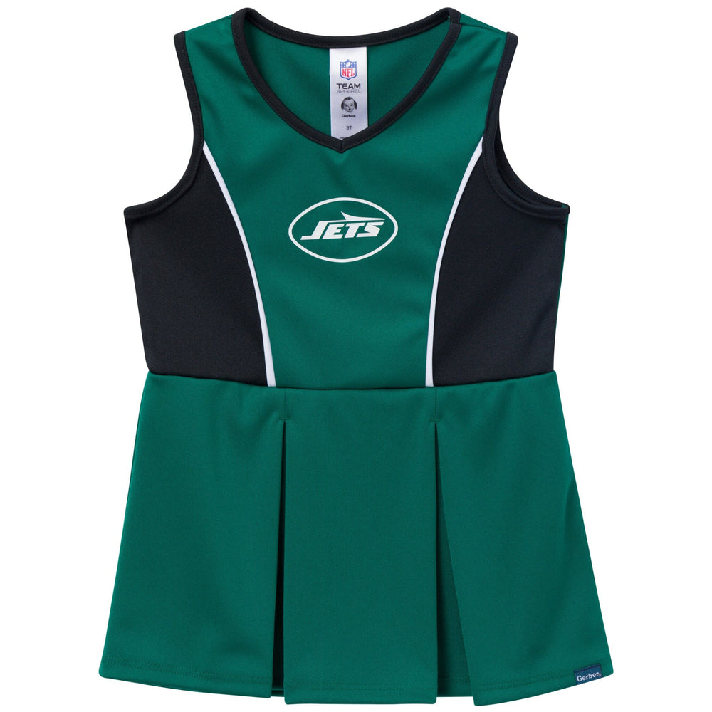 2-Piece Infant & Toddler Girls New York Jets Dress and Panty Cover Set Dresses NFL 