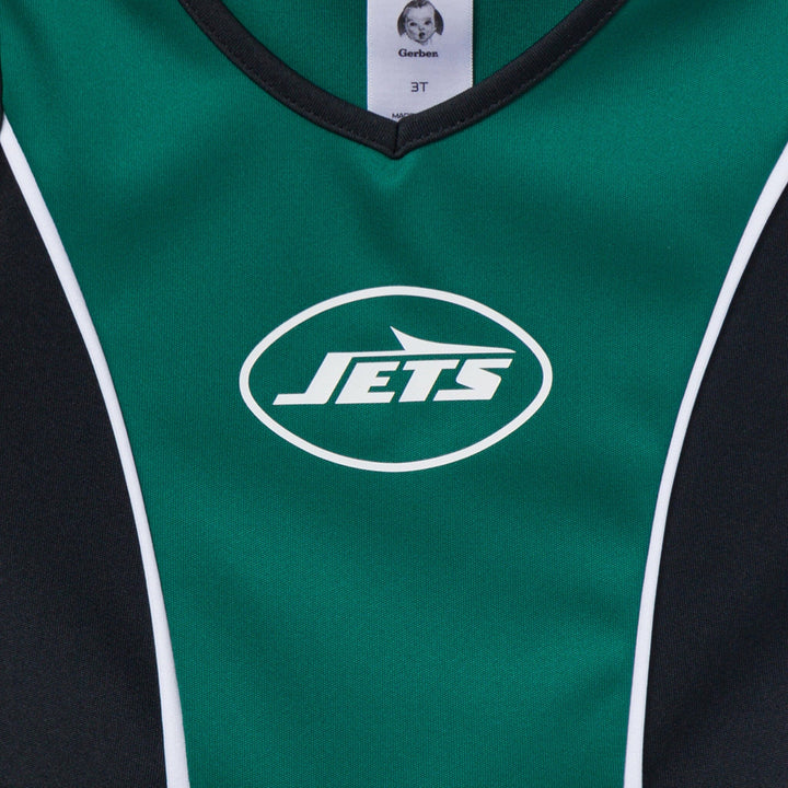 2-Piece Infant & Toddler Girls New York Jets Dress and Panty Cover Set Dresses NFL 