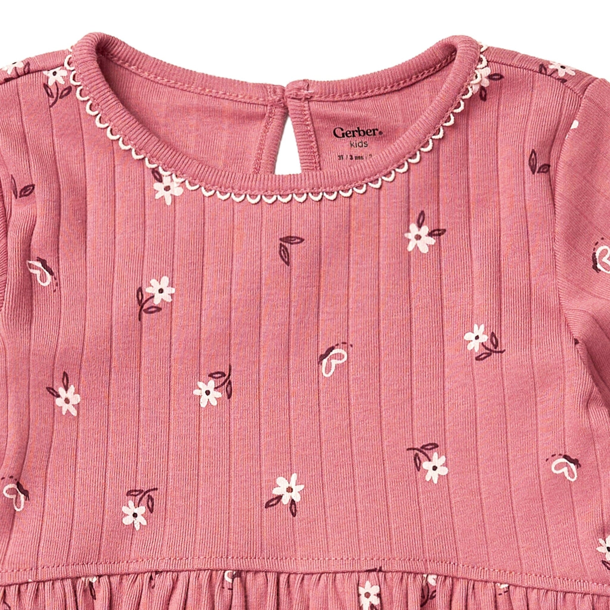2-Piece Infant & Toddler Girls Rose Dress Set dresses Gerber® 