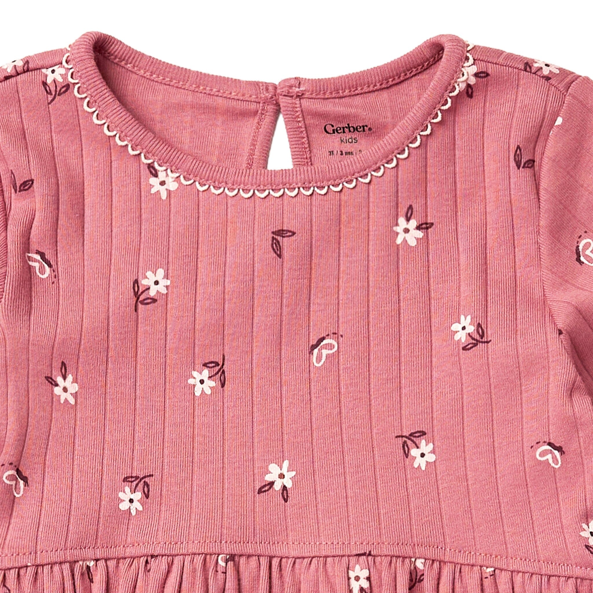 2-Piece Infant & Toddler Girls Rose Dress Set dresses Gerber® 