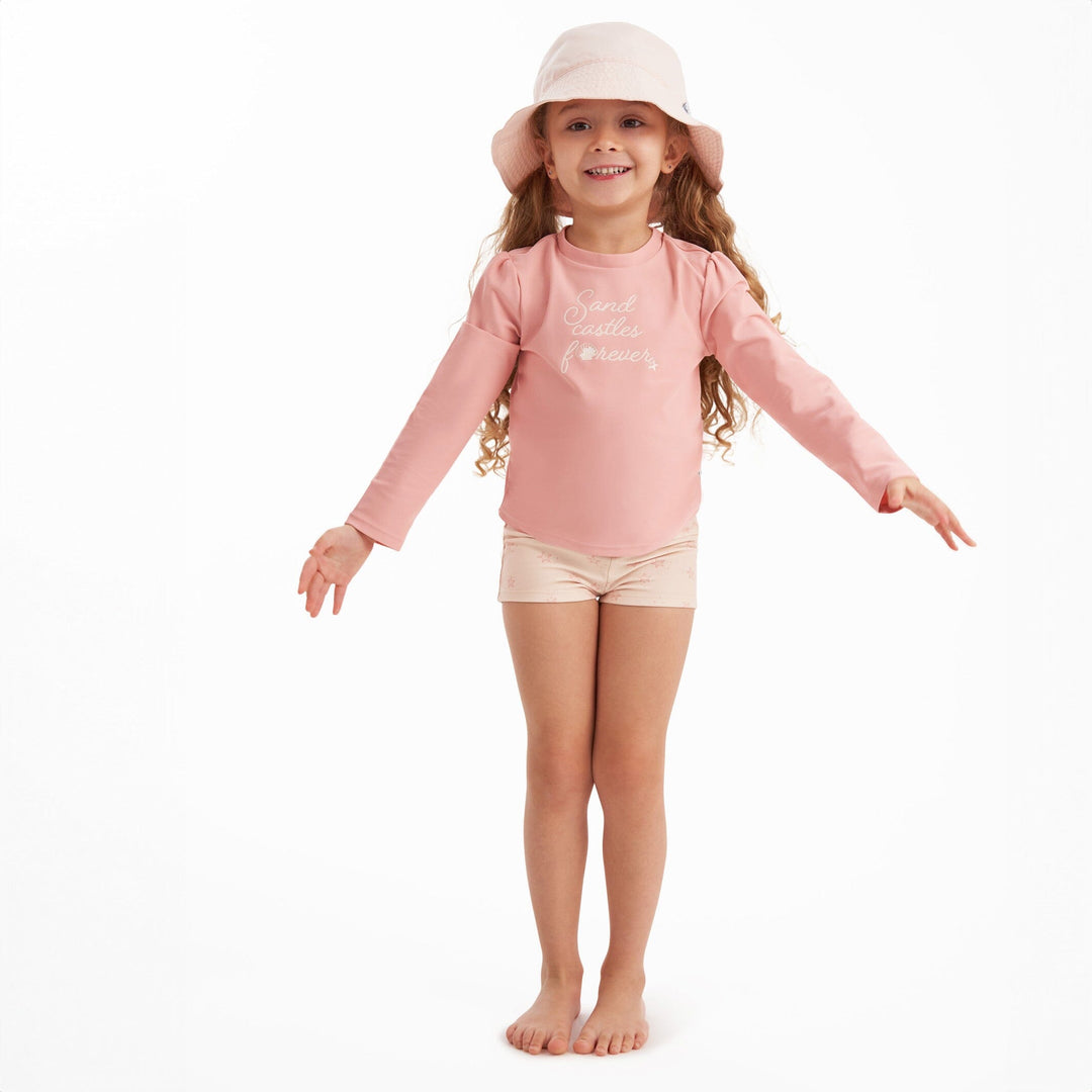 Costume Da Bagno 2 Pezzi Bambine Playshoes - Rash Guard Con Protezione UV 50+, Poliestere Riciclato