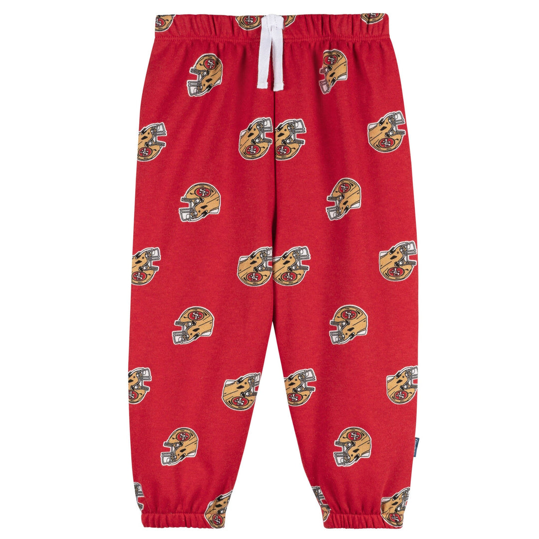 2-Piece Infant & Toddler Neutral 49Ers Sweatshirt and Pant Set Outfits & Sets NFL 