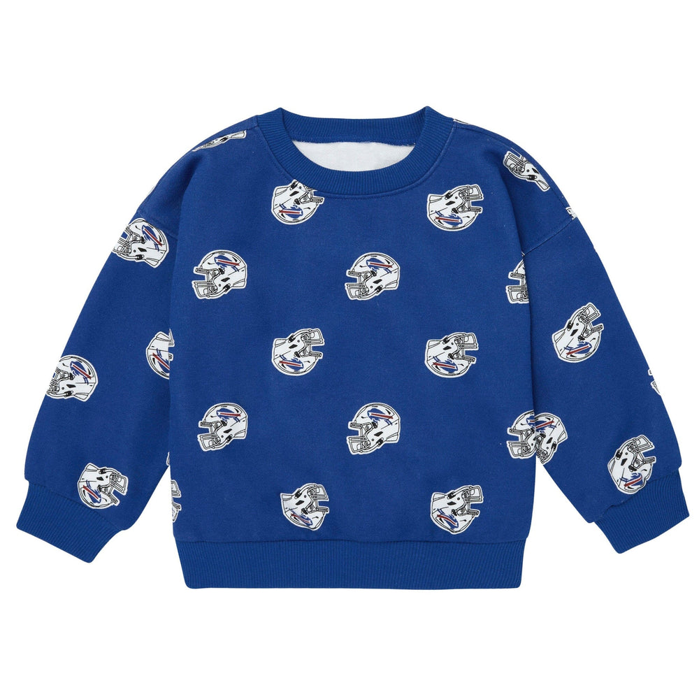 2-Piece Infant & Toddler Neutral Buffalo Bills Sweatshirt and Pant Set Outfits & Sets NFL 
