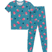 2-Piece Infant & Toddler Neutral Movie Night Snug Fit Pajamas Sleepwear Gerber® 