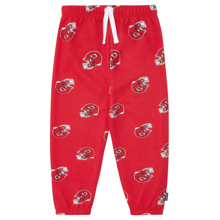 2-Piece Infant & Toddler Neutral Kansas City Chiefs Sweatshirt and Pant Set Outfits & Sets NFL 