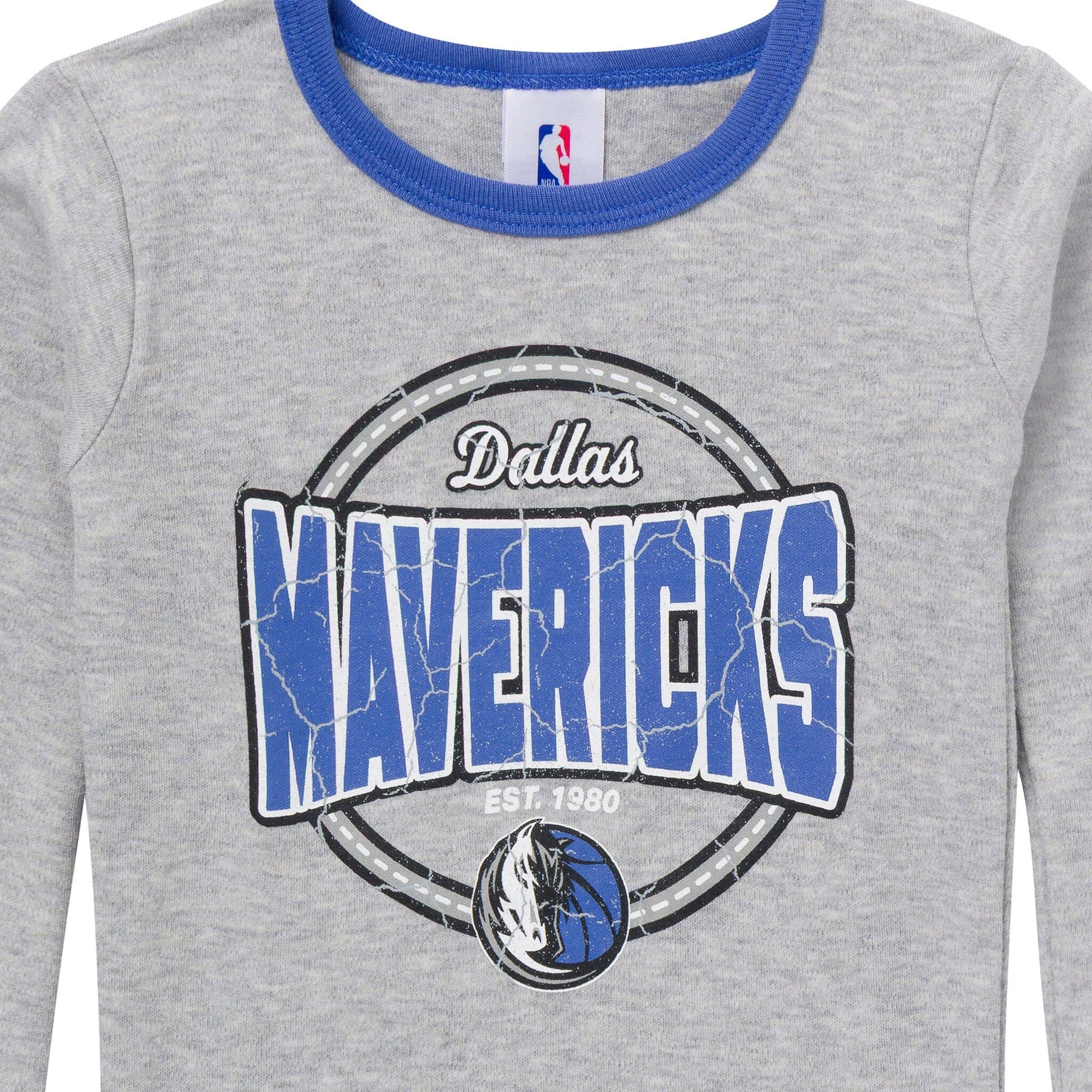 2-Piece Infant & Toddler Neutral Dallas Mavericks Snug Fit Pajamas Sleepwear Gerber® 