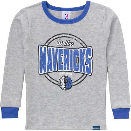 2-Piece Infant & Toddler Neutral Dallas Mavericks Snug Fit Pajamas