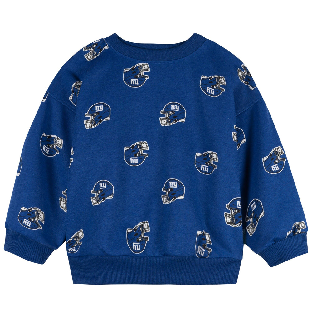 2-Piece Infant & Toddler Neutral New York Giants Sweatshirt and Pant Set Outfits & Sets NFL 