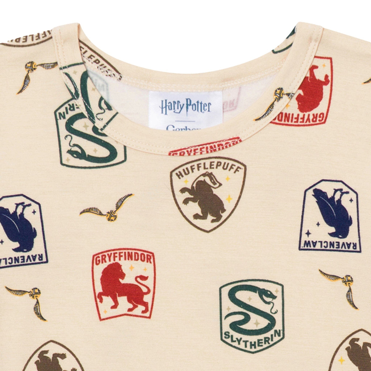 2-Piece Infant & Toddler Neutral Hogwarts House Pride Pajamas sleepwear Gerber® 