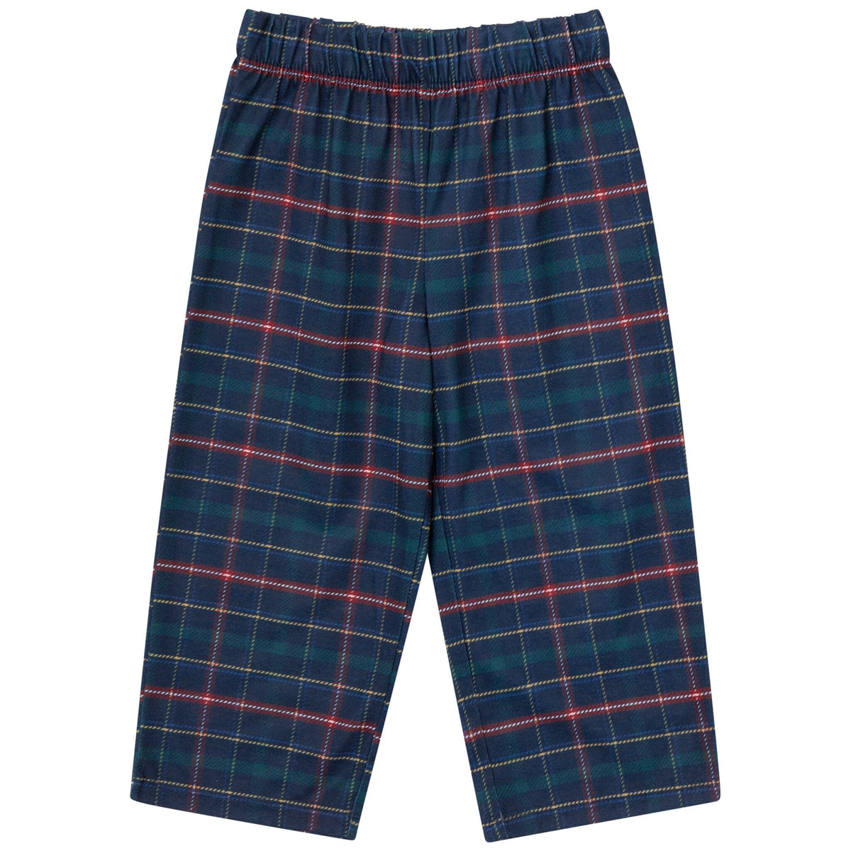 2-Piece Infant & Toddler Neutral Hogwarts Navy Plaid Button Up Pajamas sleepwear Gerber® 