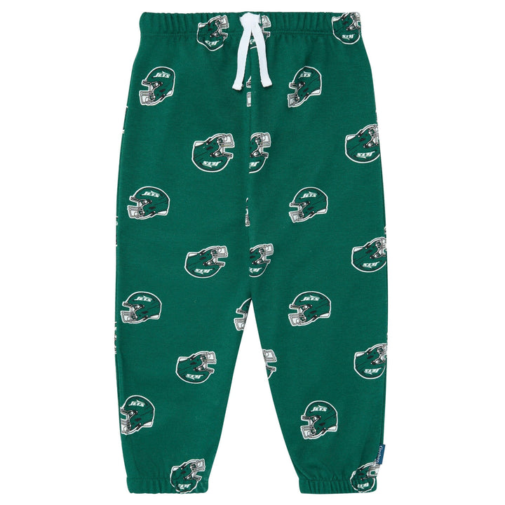 2-Piece Infant & Toddler Neutral New York Jets Sweatshirt and Pant Set Outfits & Sets NFL 
