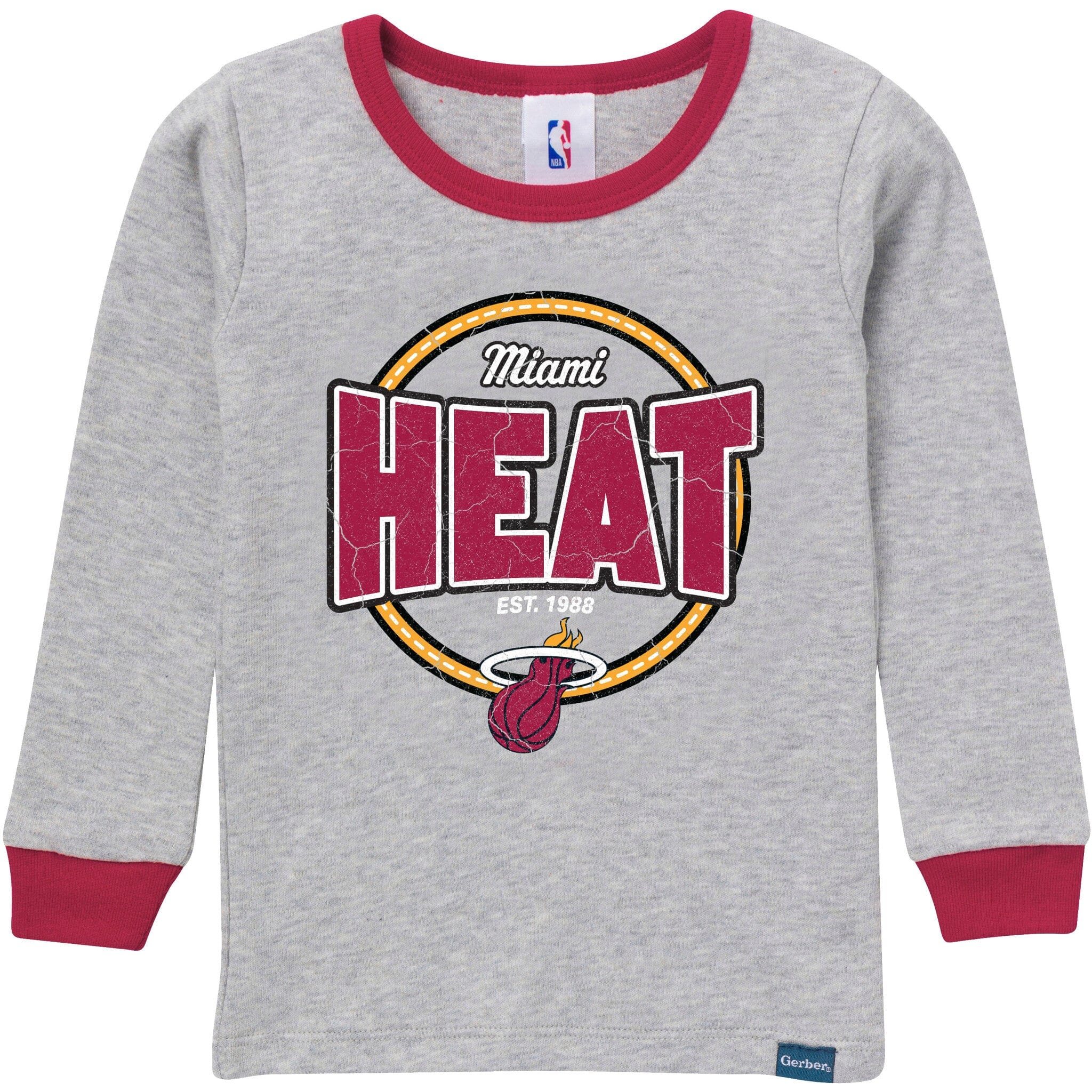 2-Piece Infant & Toddler Neutral Miami Heat Snug Fit Pajamas Sleepwear Gerber® 