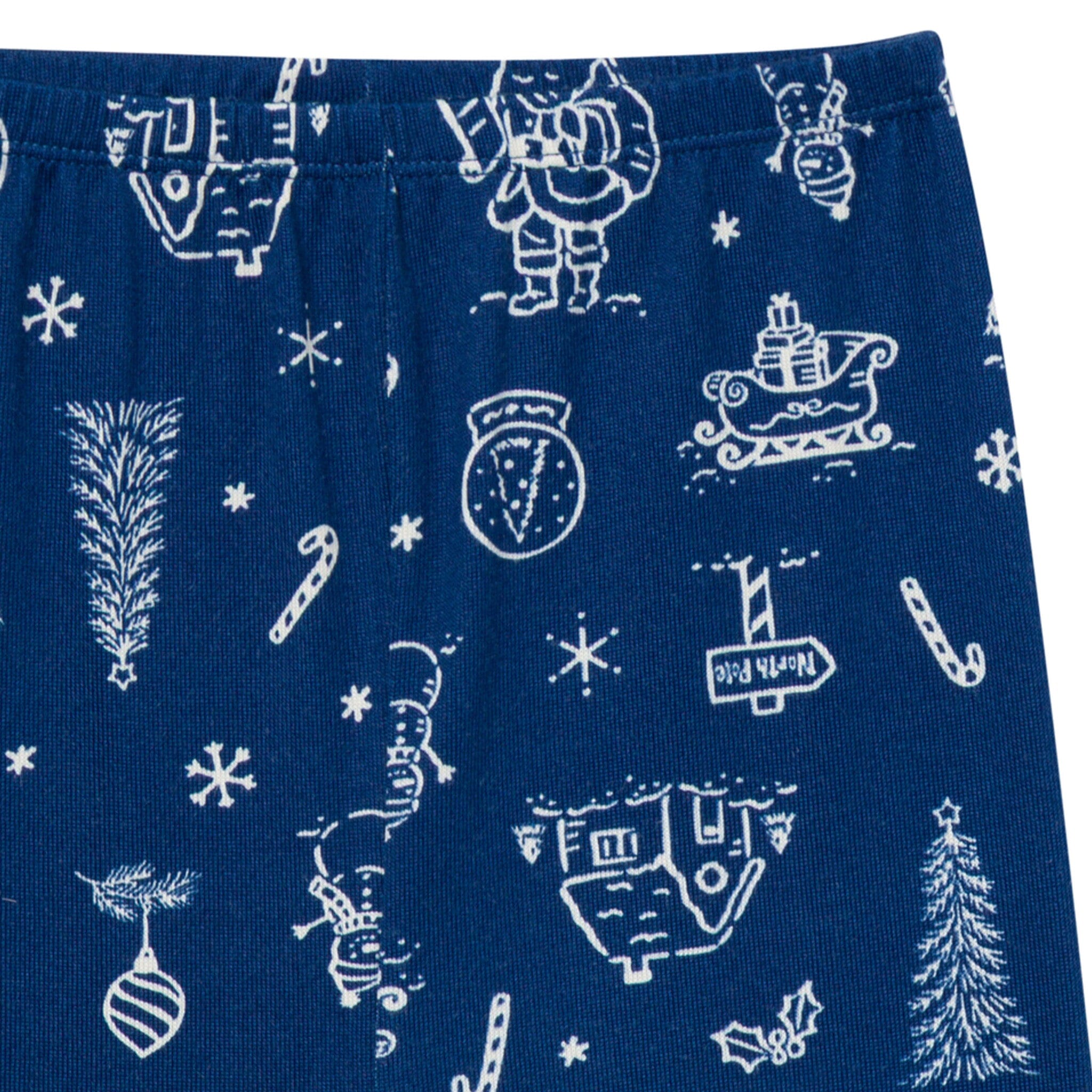 2-Piece Infant & Toddler Neutral Navy Toile Snug Fit Pajamas Sleepwear Gerber® 