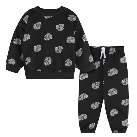 2-Piece Infant & Toddler Las Vegas Raiders Sweatshirt and Pant Set