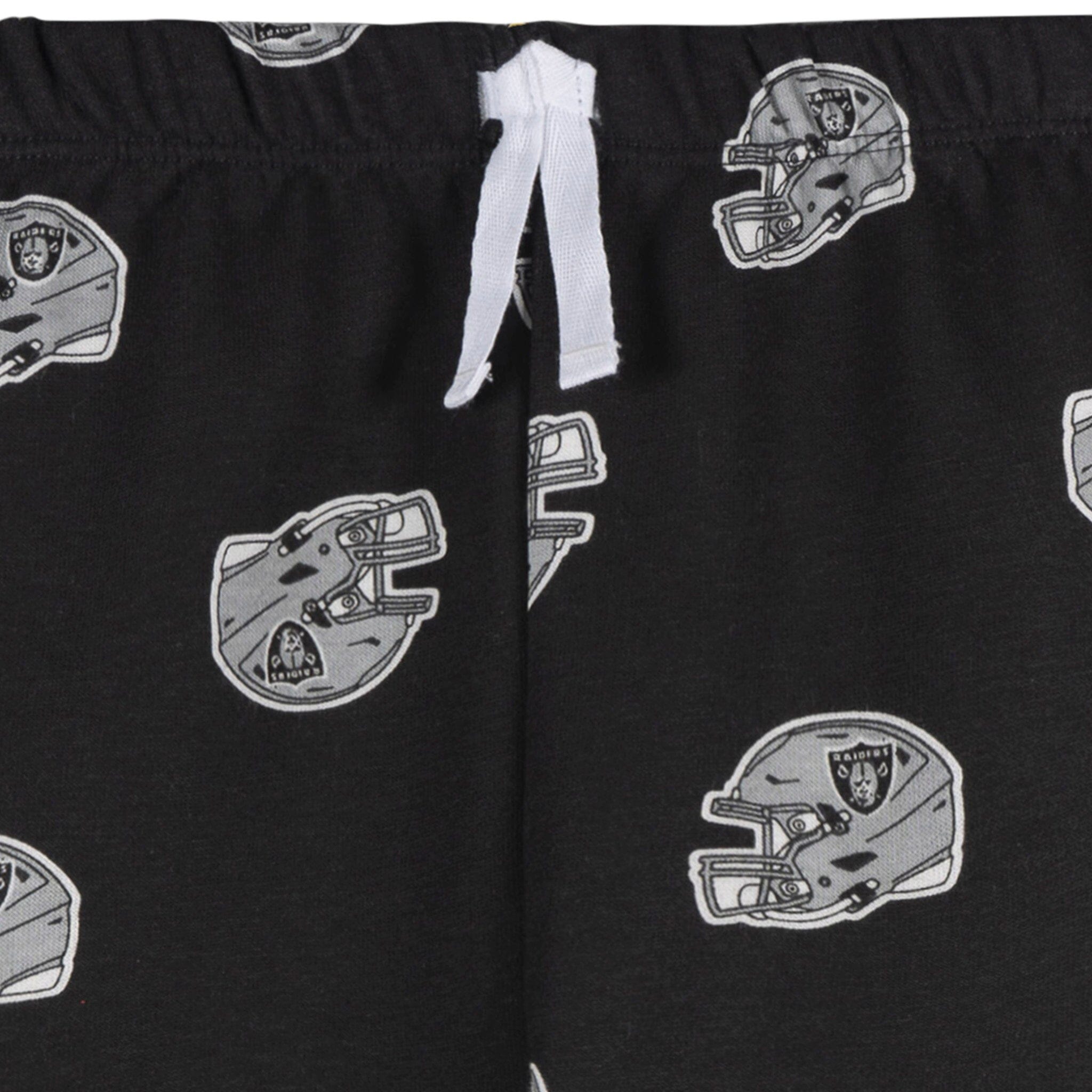 2-Piece Infant & Toddler Neutral Las Vegas Raiders Sweatshirt and Pant Set Outfits & Sets NFL 