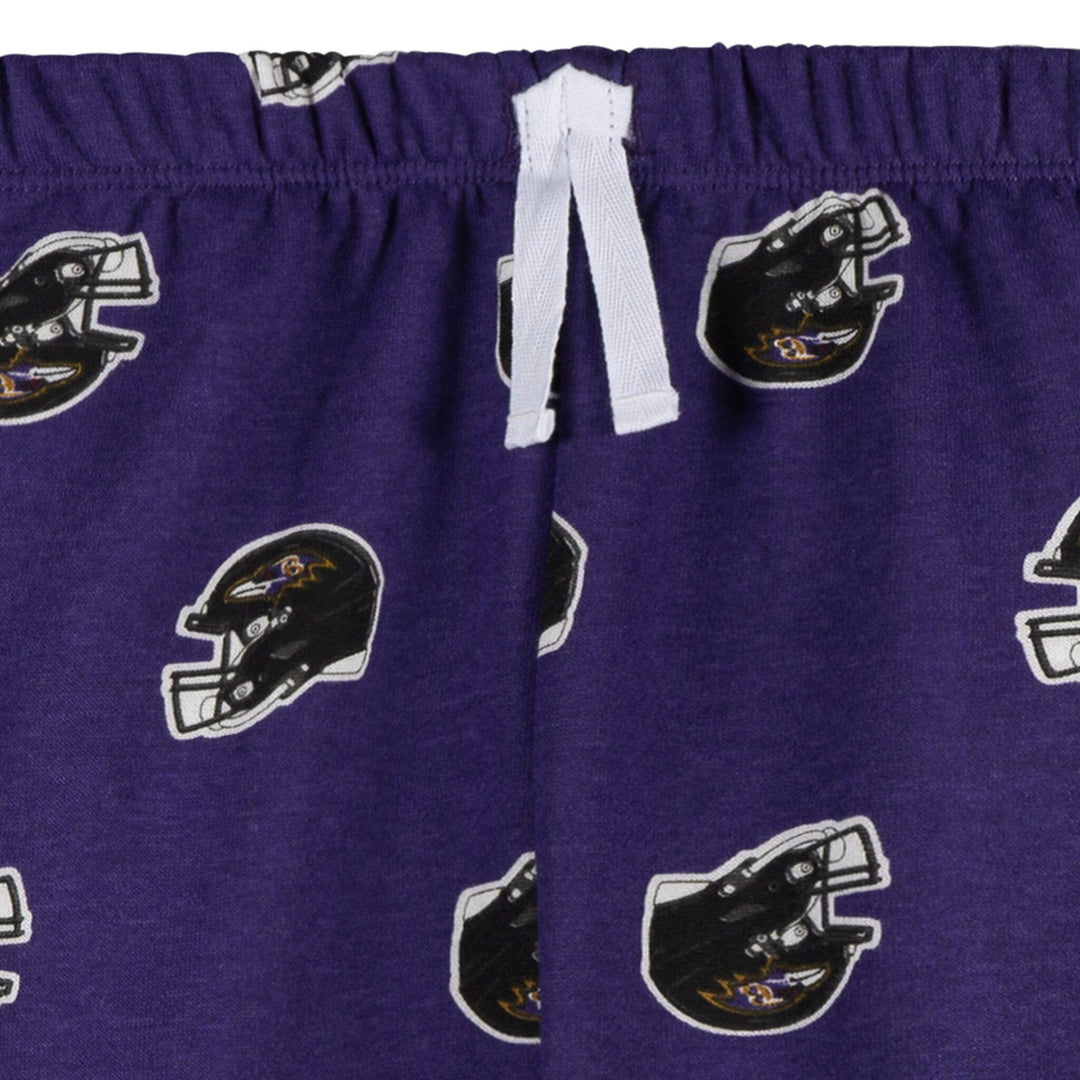 2-Piece Infant & Toddler Neutral Baltimore Ravens Sweatshirt and Pant Set Outfits & Sets NFL 