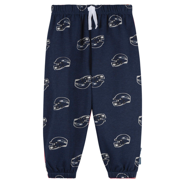 2-Piece Infant & Toddler Neutral Seattle Seahawks Sweatshirt and Pant Set Outfits & Sets NFL 