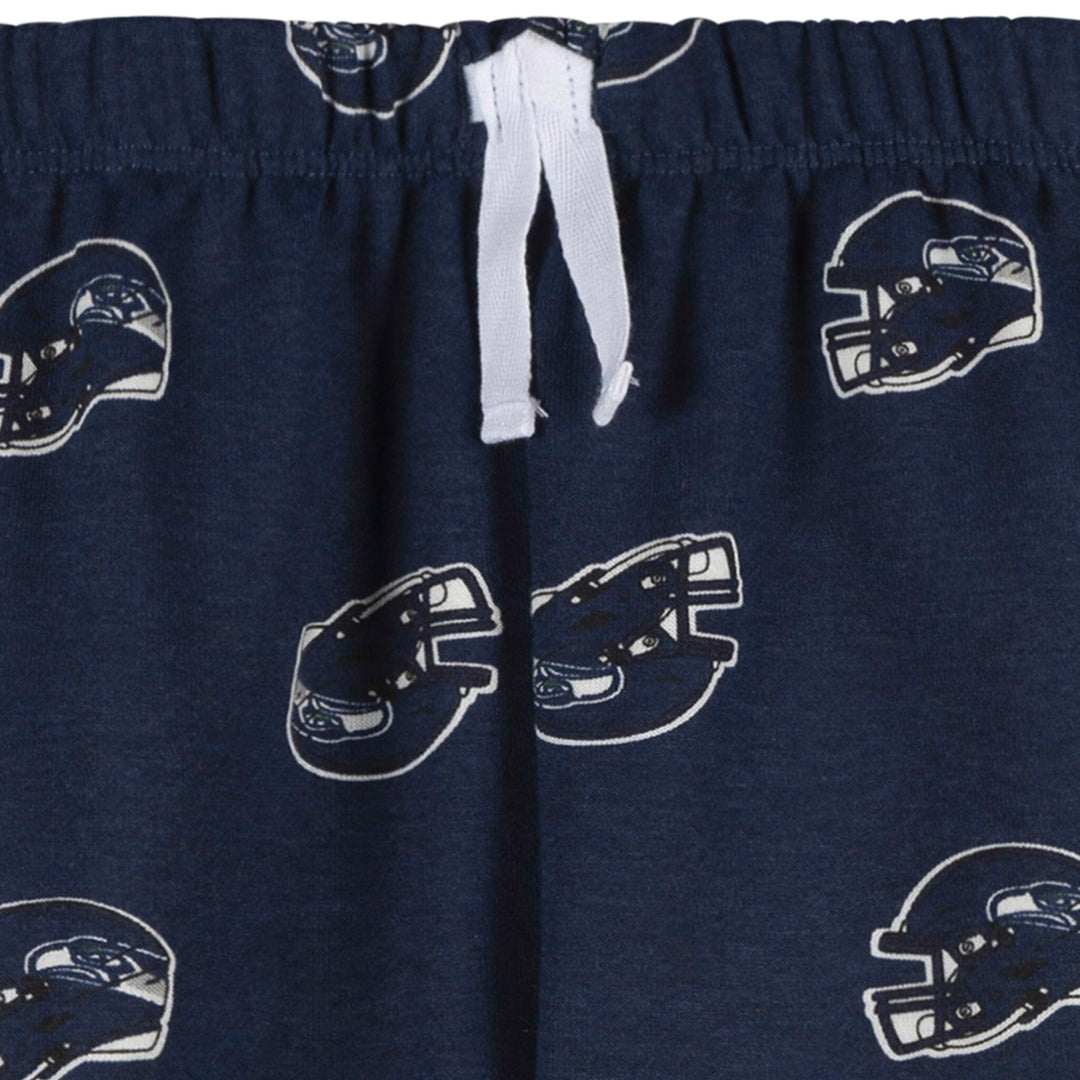 2-Piece Infant & Toddler Neutral Seattle Seahawks Sweatshirt and Pant Set Outfits & Sets NFL 