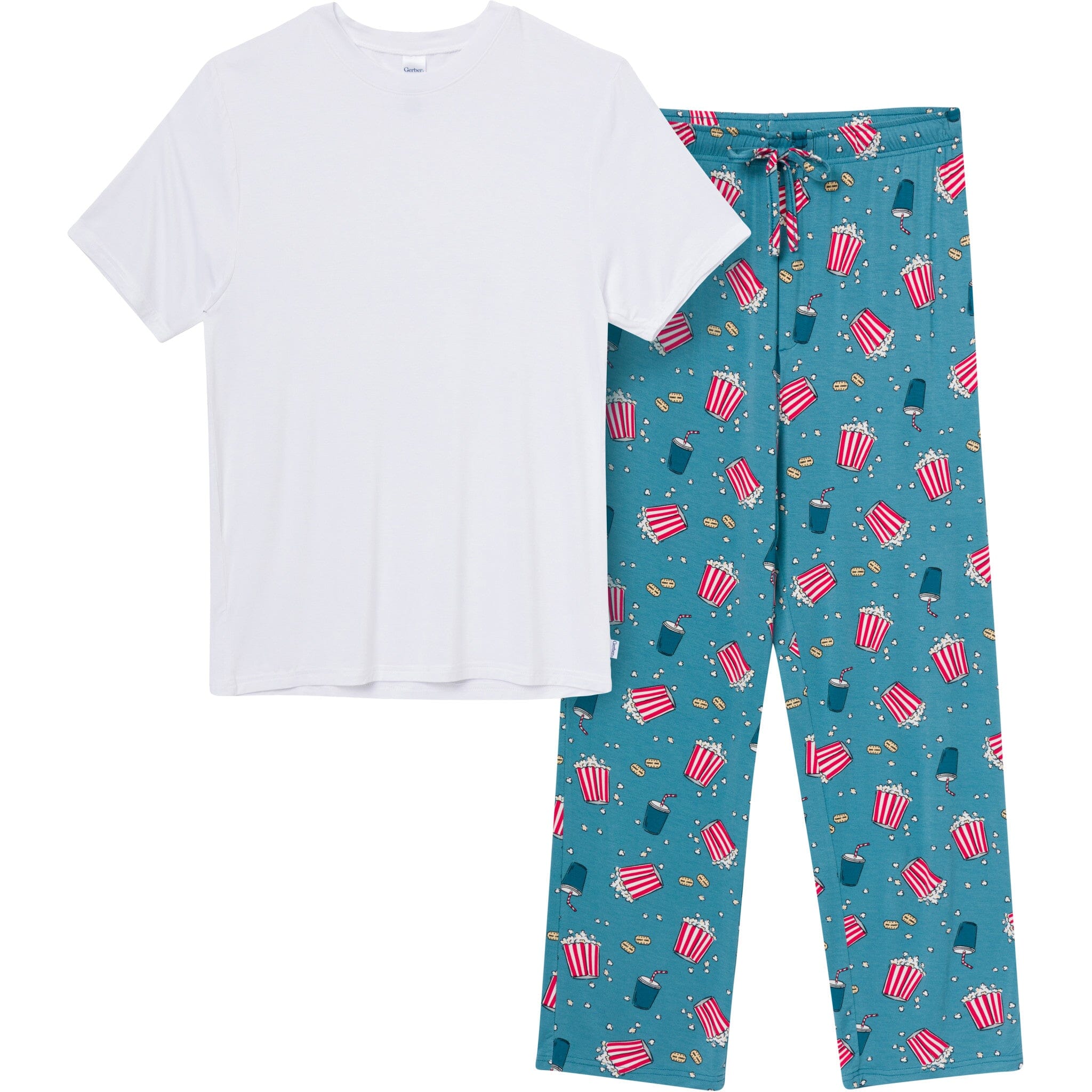 2-Piece Men's Movie Night Pajamas Sleepwear Gerber® 