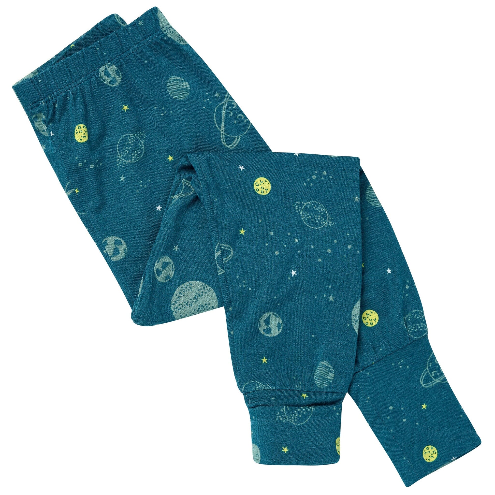 2-Piece Toddler Boys Blue Space Tight Fitting Pajamas Sleepwear Gerber® 