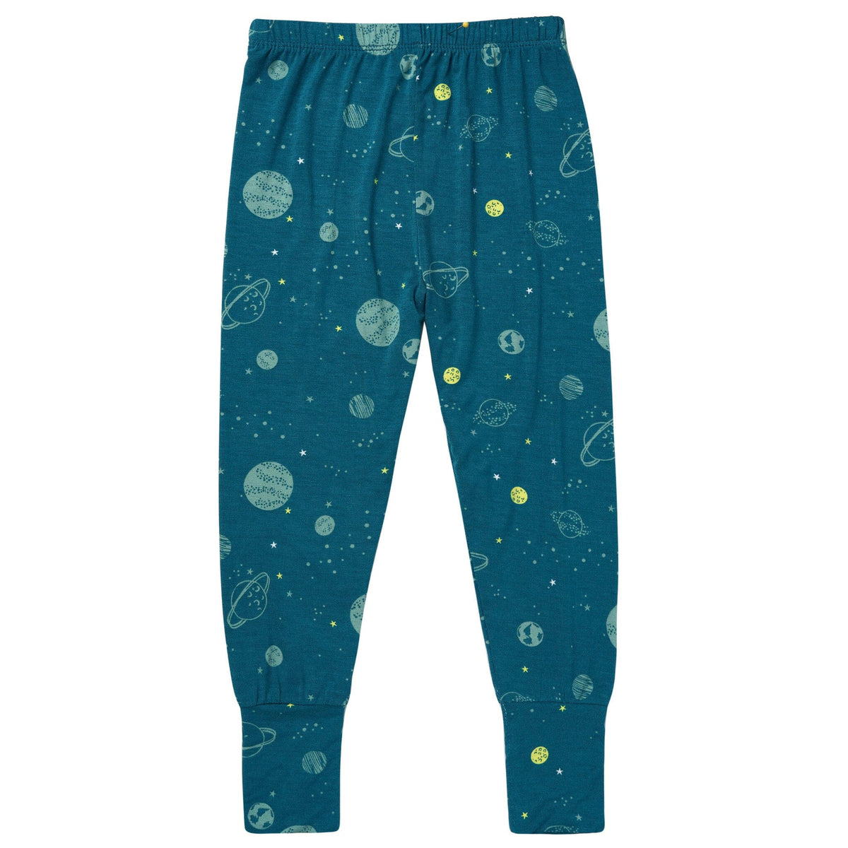 2-Piece Toddler Boys Blue Space Tight Fitting Pajamas Sleepwear Gerber® 