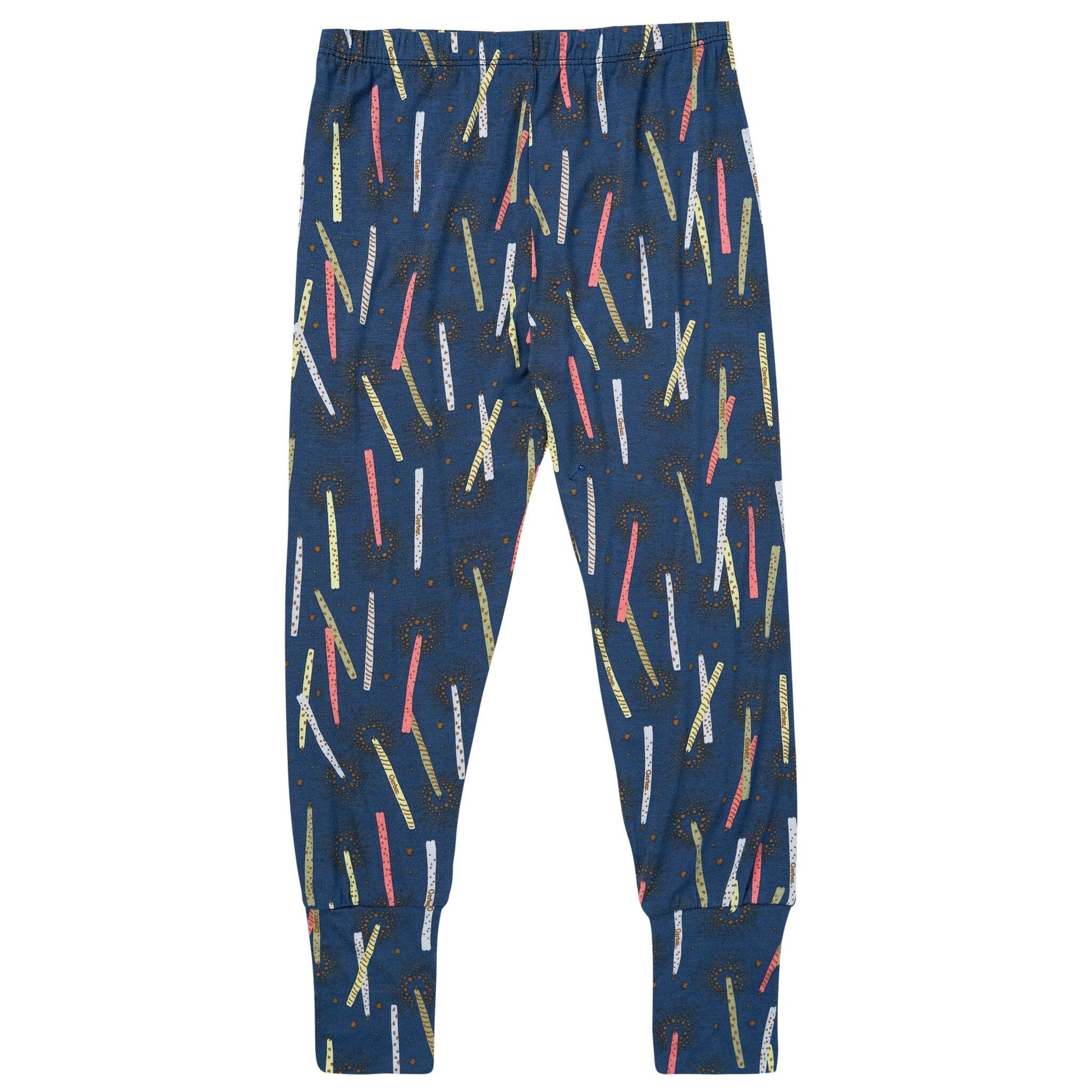 2-Piece Toddler Boys Navy Candle Tight Fitting Pajamas Sleepwear Gerber® 