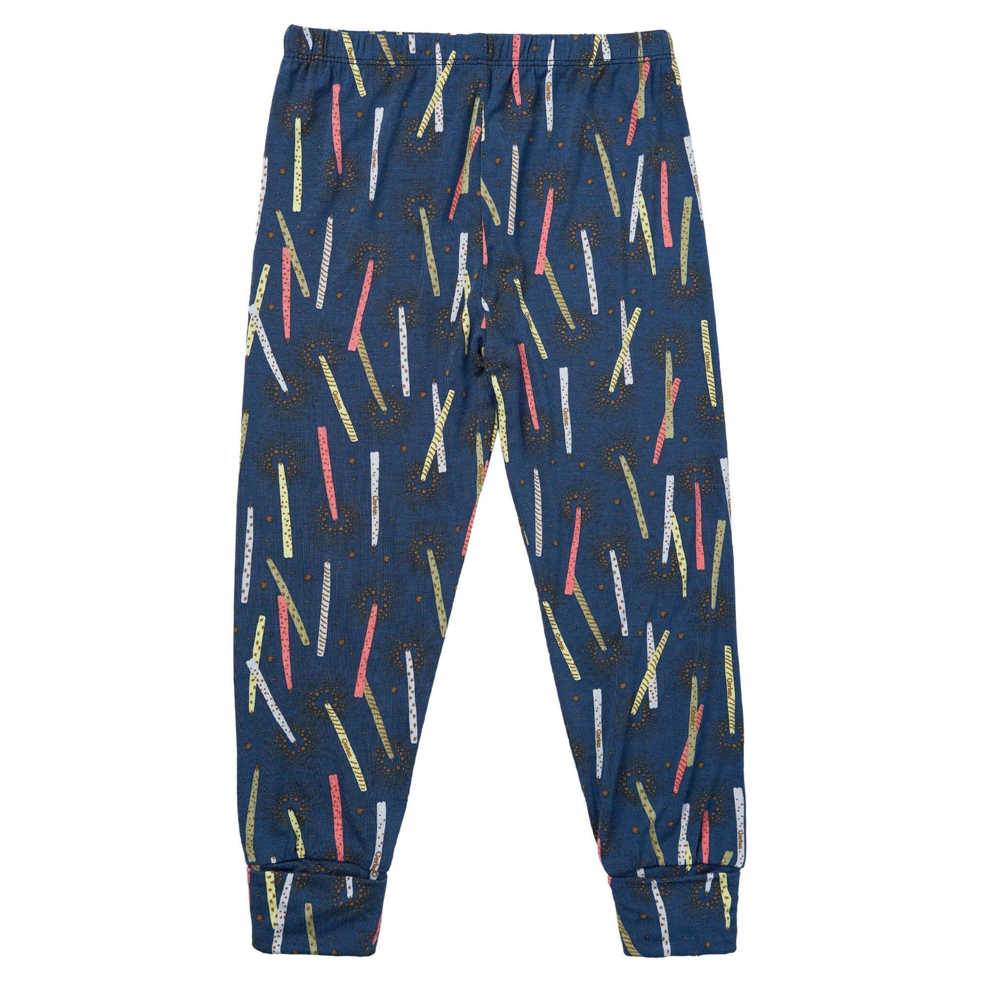 2-Piece Toddler Boys Navy Candle Tight Fitting Pajamas Sleepwear Gerber® 