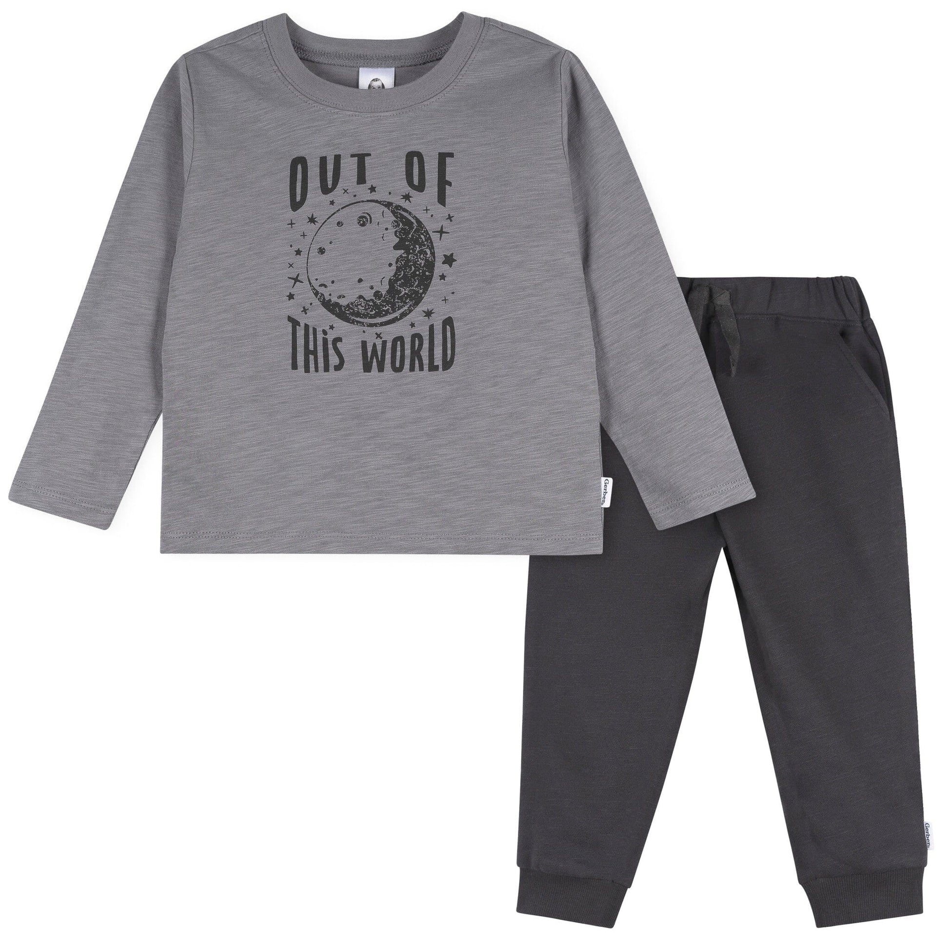 2-Piece Toddler Boys Space Adventure Top and Jogger Set Outfits & Sets Gerber® 