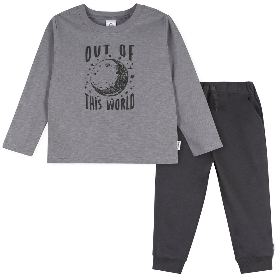 2-Piece Toddler Boys Space Adventure Top and Jogger Set Outfits & Sets Gerber® 