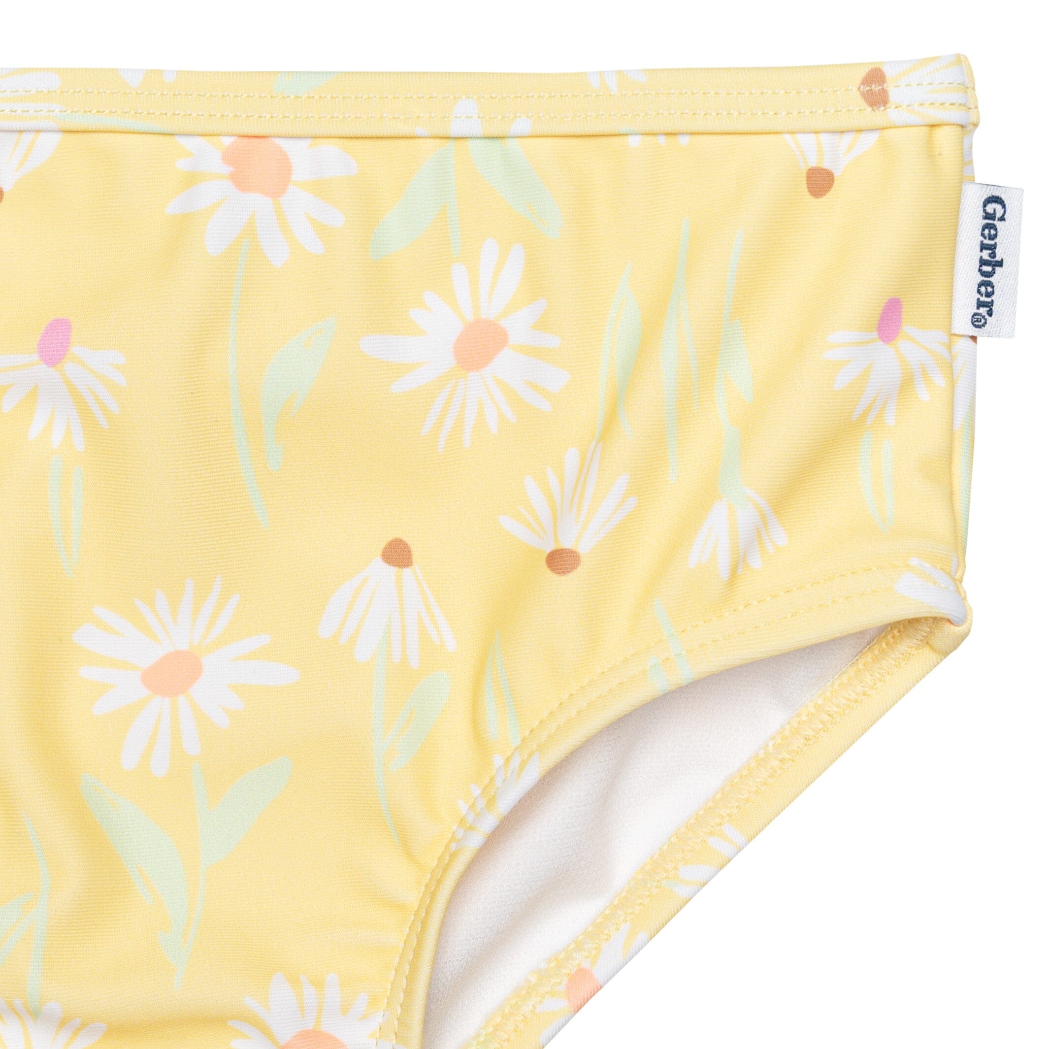 2-Piece Toddler Girls Daises Swimsuit