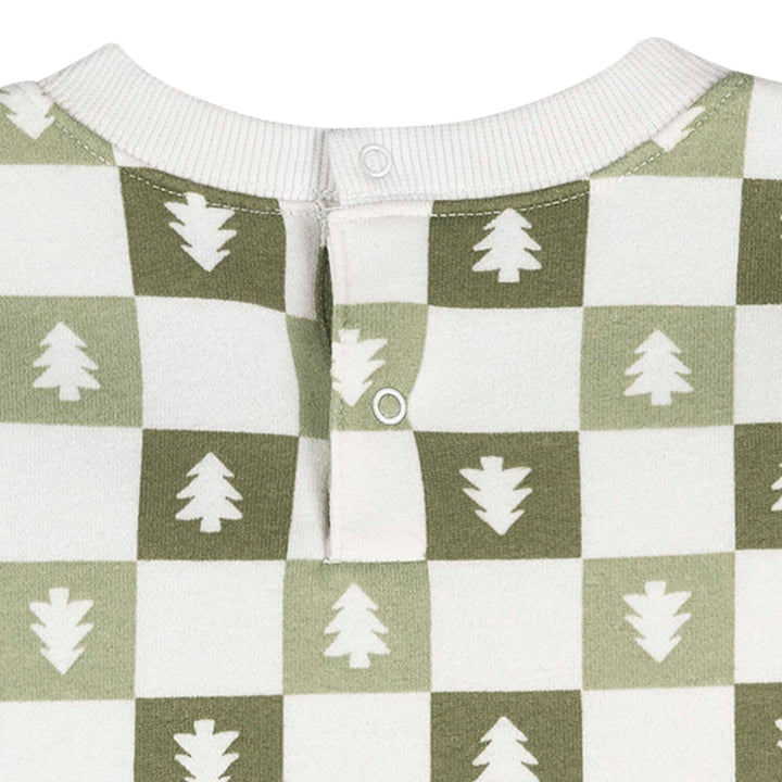 2-Piece Toddler Girls Green Christmas Dress and Legging Set Dresses Gerber® 