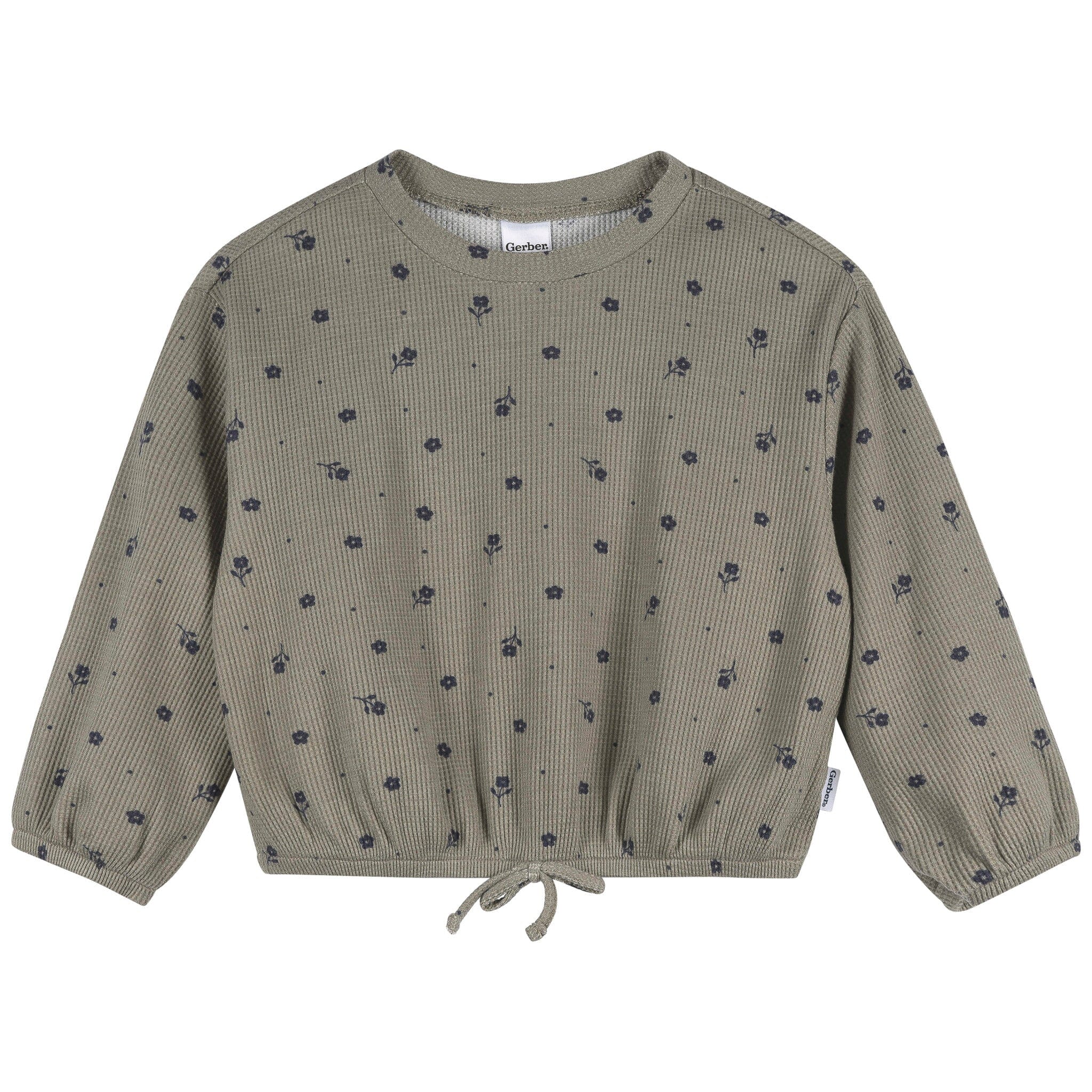 2-Piece Toddler Girls Green Floral Top and Legging Set Outfits & Sets Gerber® 