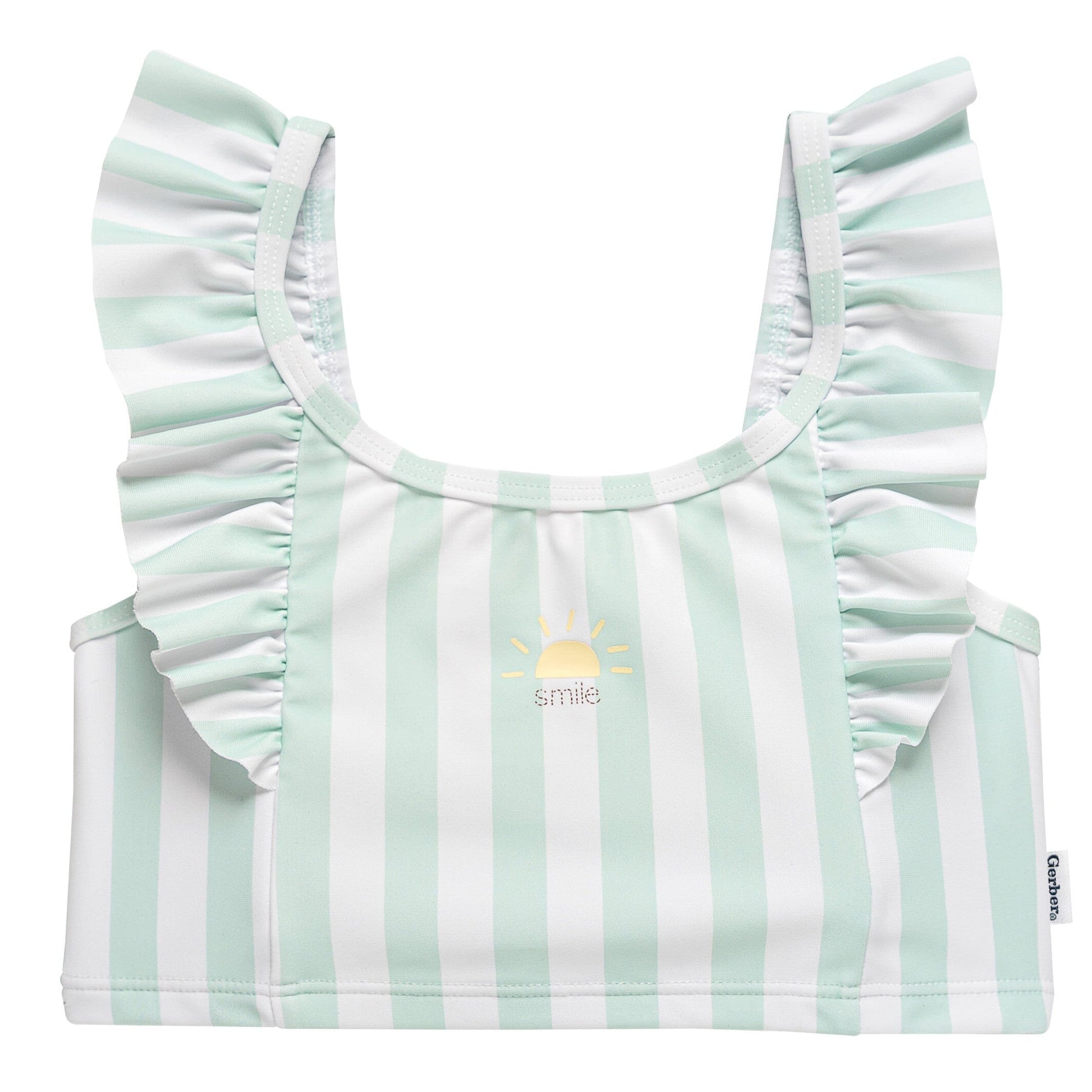 2-Piece Toddler Girls Stripe Swimsuit