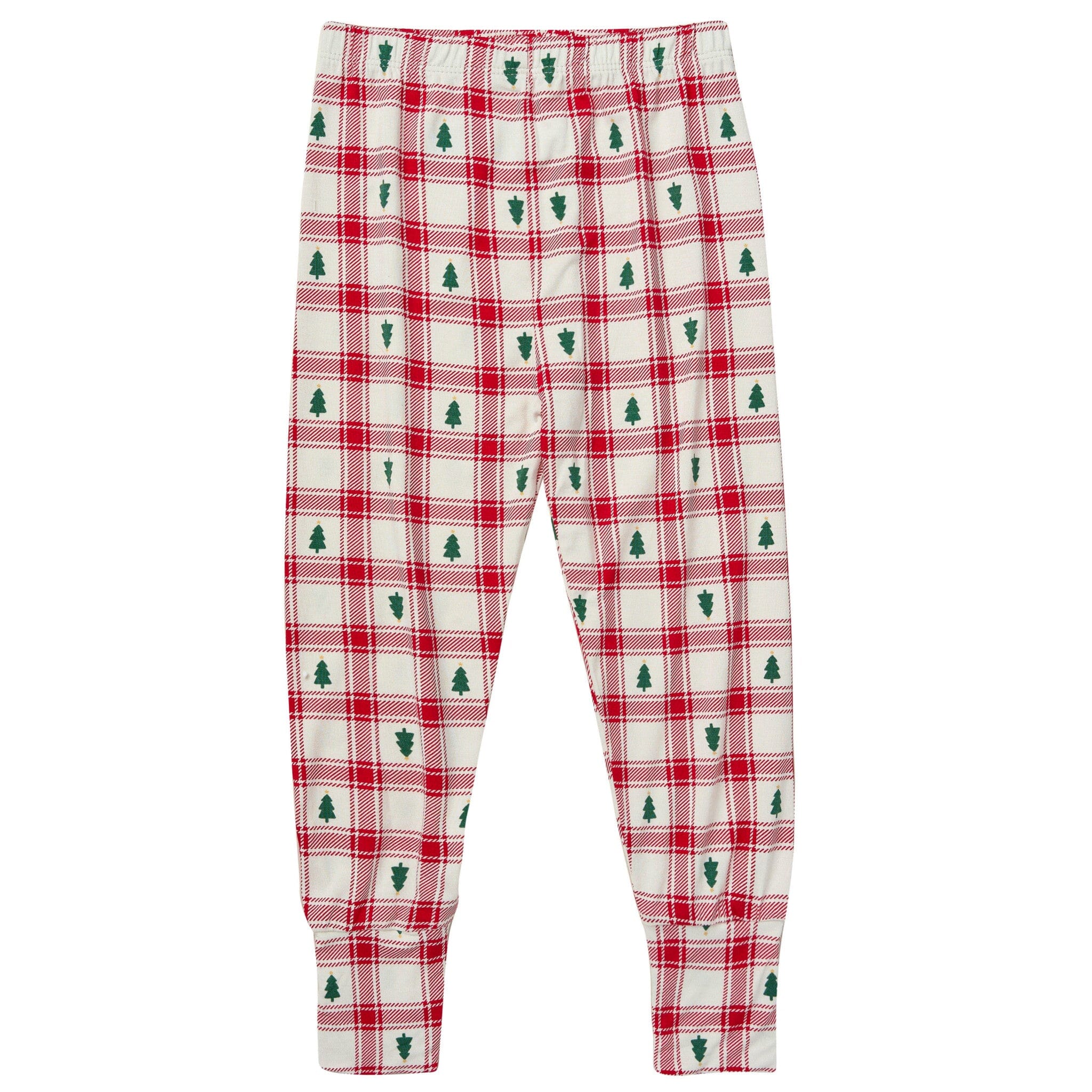 2-Piece Toddler Neutral Plaid Tree Tight Fitting Pajamas Sleepwear Gerber® 