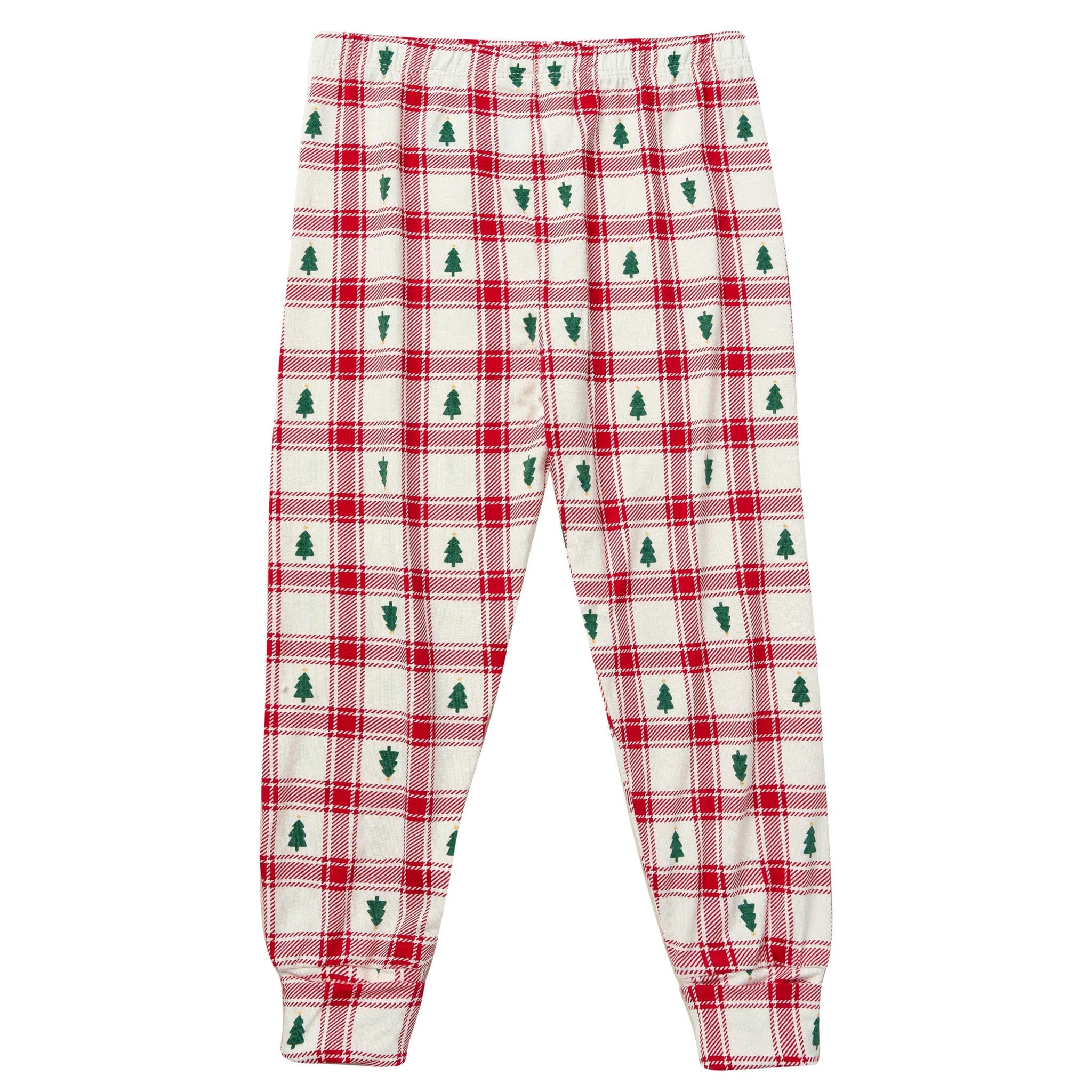 2-Piece Toddler Neutral Plaid Tree Tight Fitting Pajamas Sleepwear Gerber® 